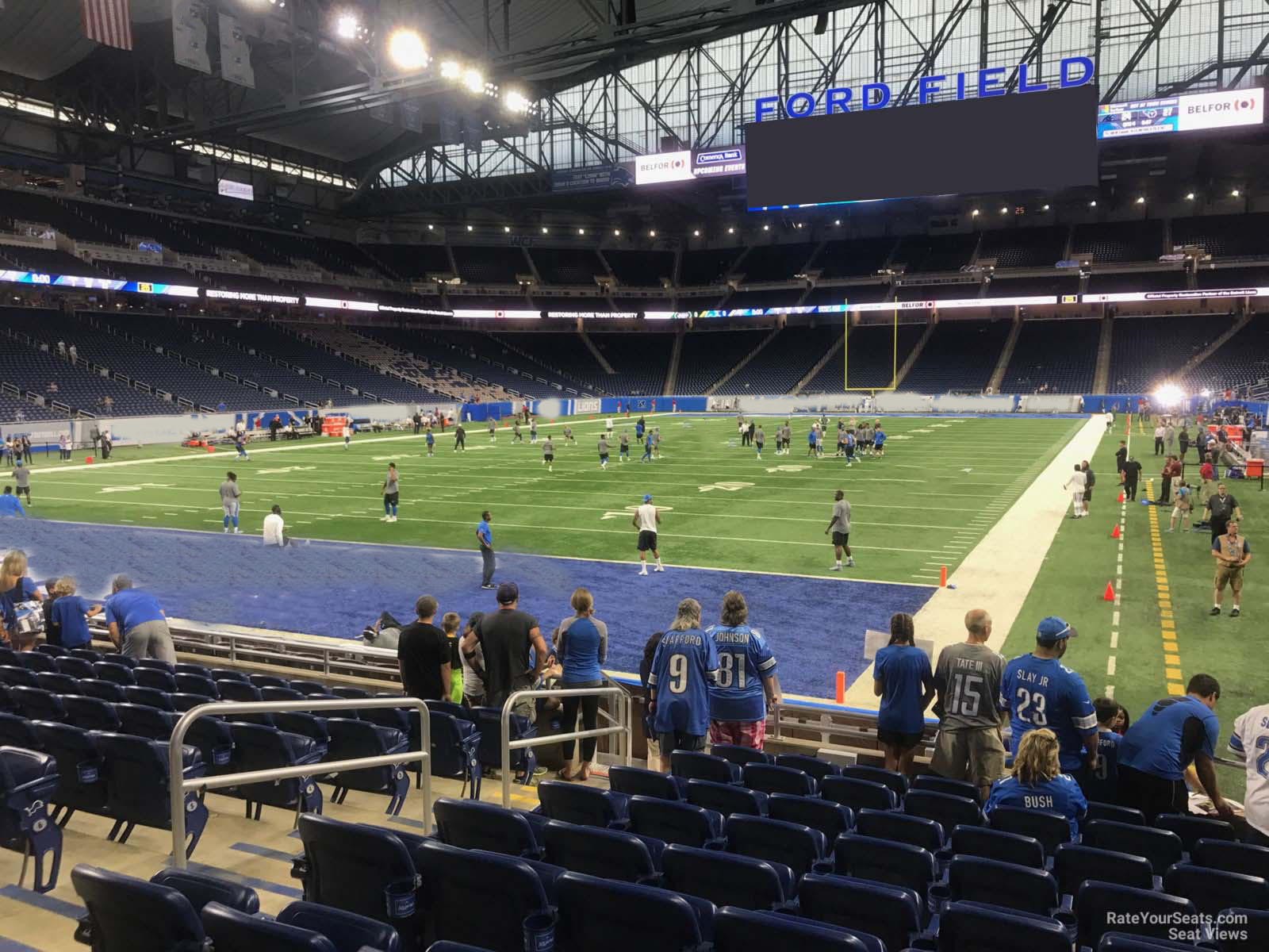 Ford Field, section 216, home of Detroit Lions, page 1