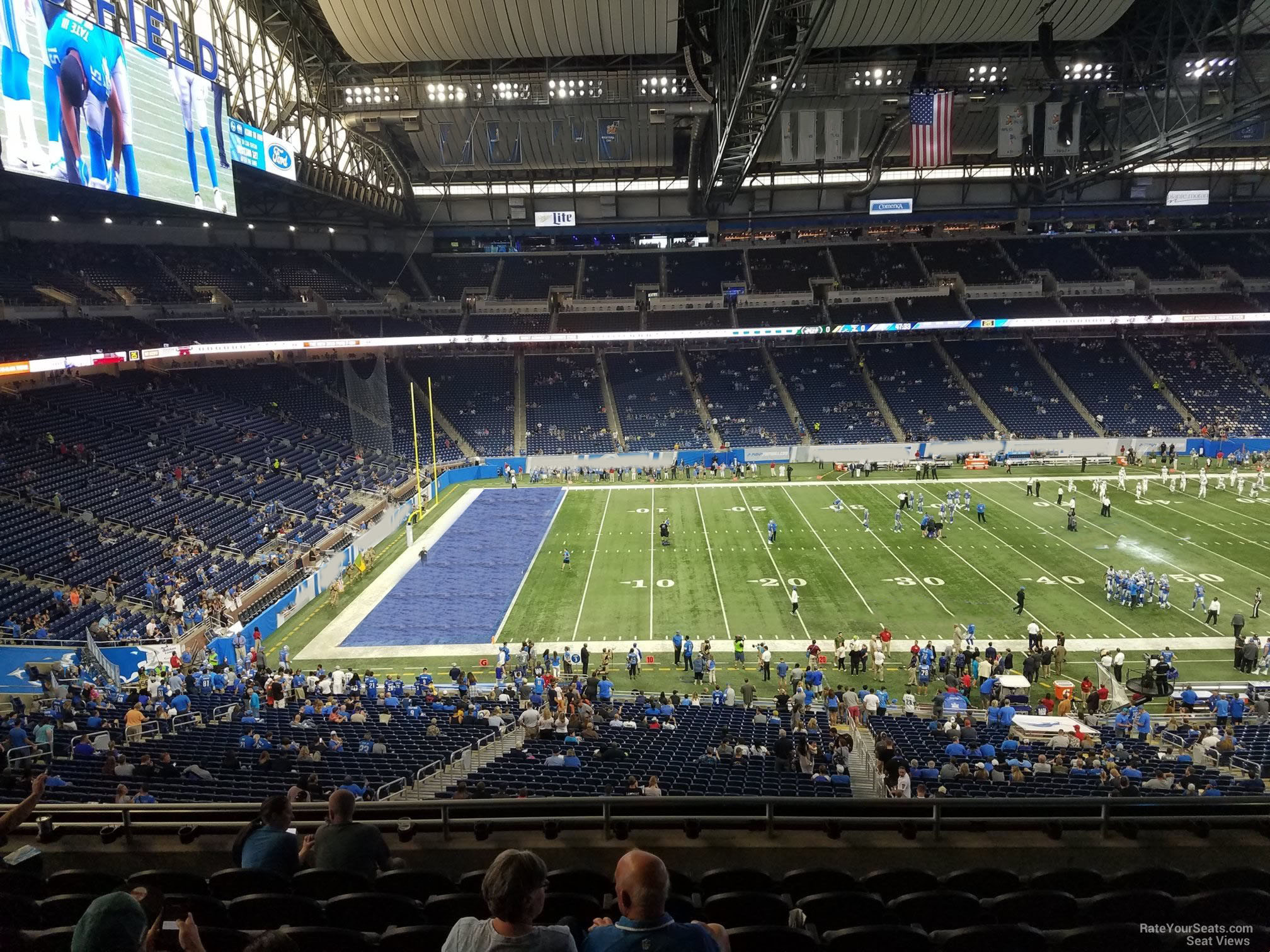 Ford Field Section 204 - Detroit Lions - RateYourSeats.com