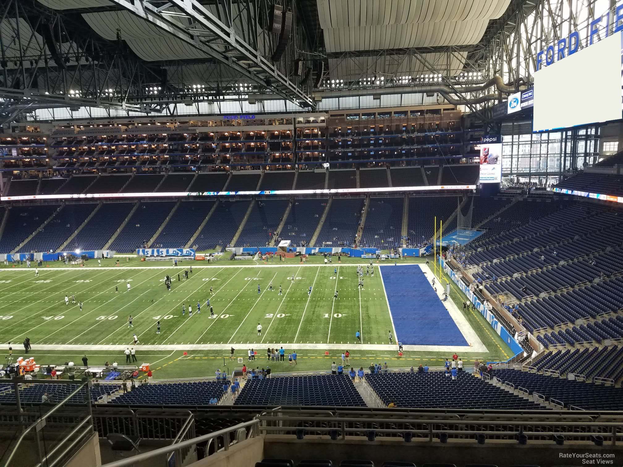 Section 334 at Ford Field 