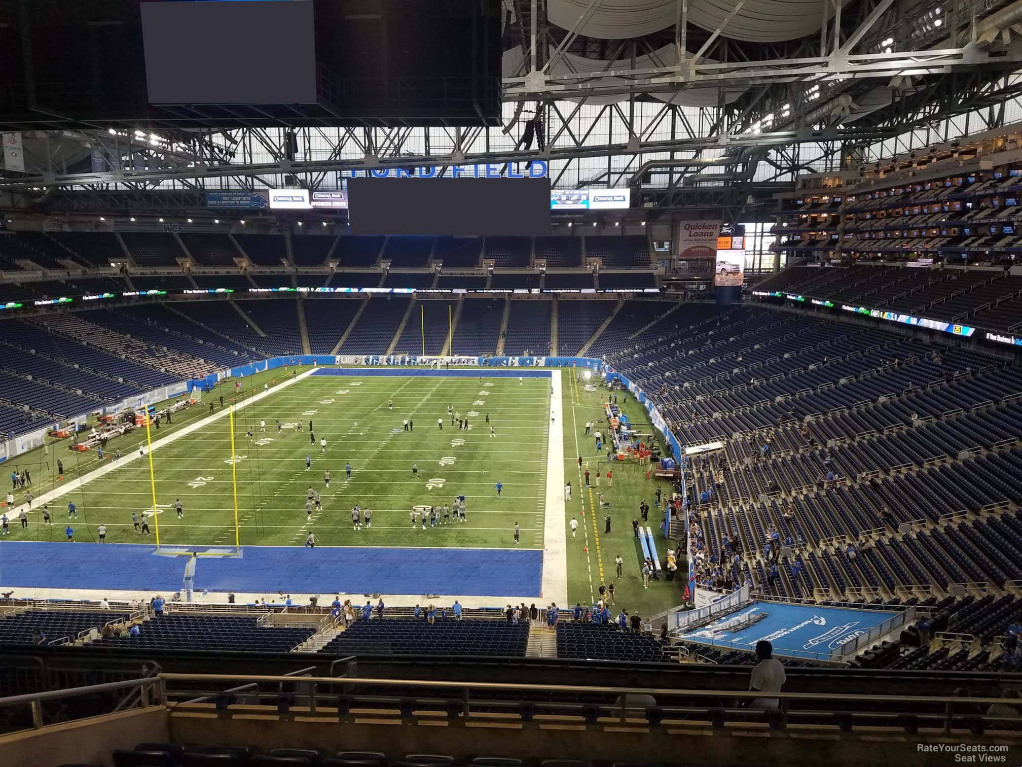 Section 206 at Ford Field 