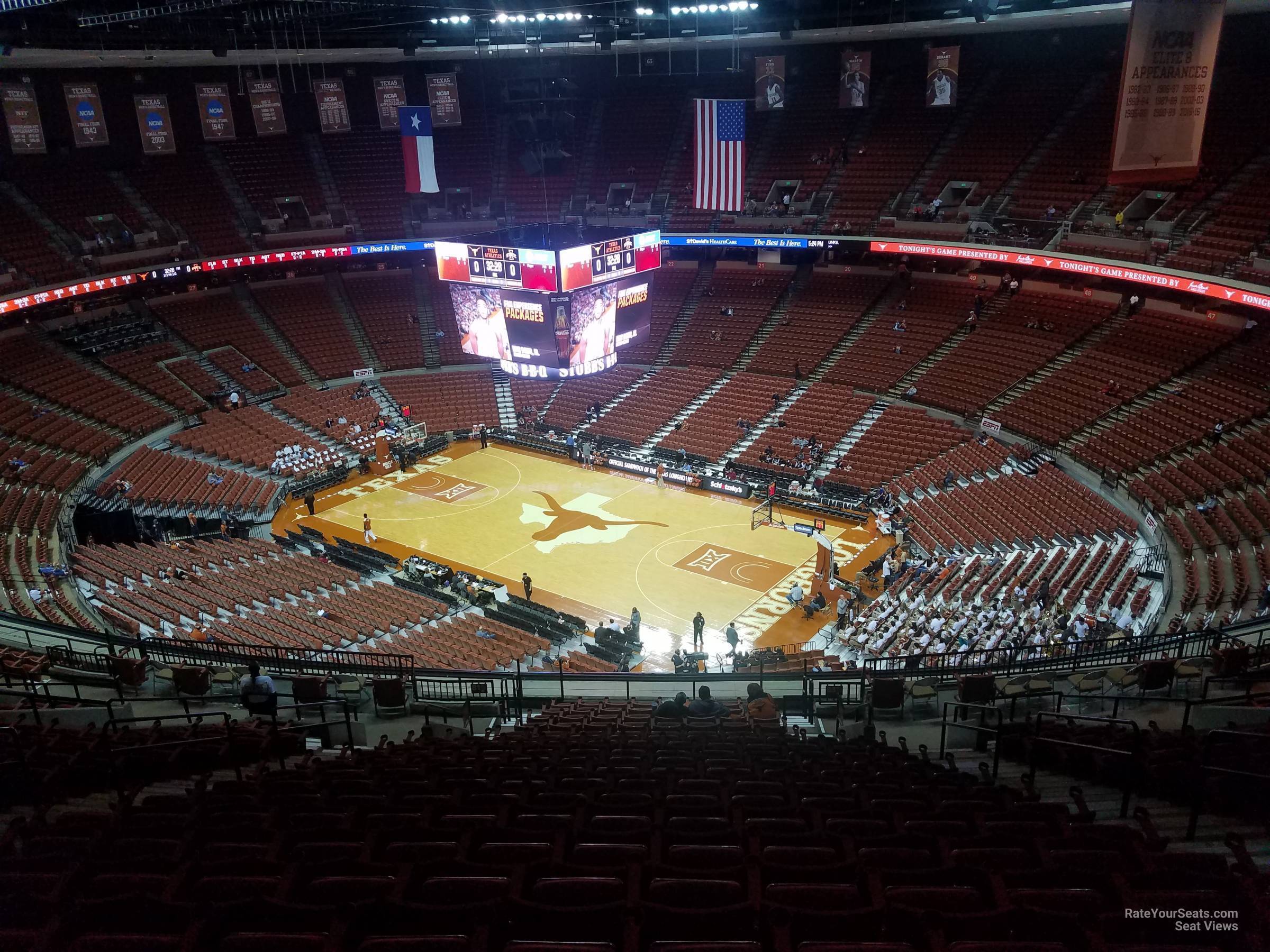 Frank Erwin Center Section 82 - Texas Basketball - RateYourSeats.com