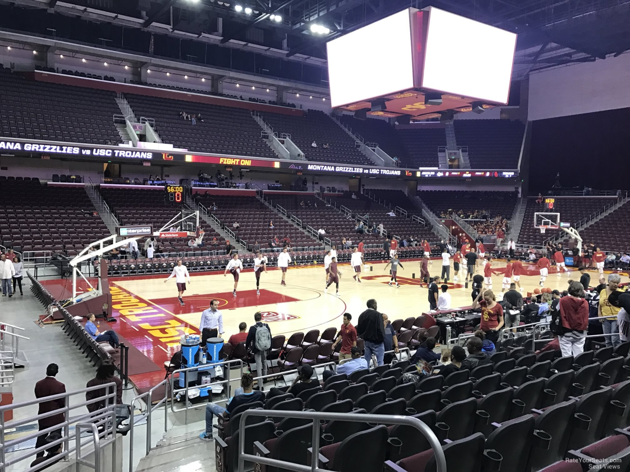 section 113, row 10 seat view  - galen center