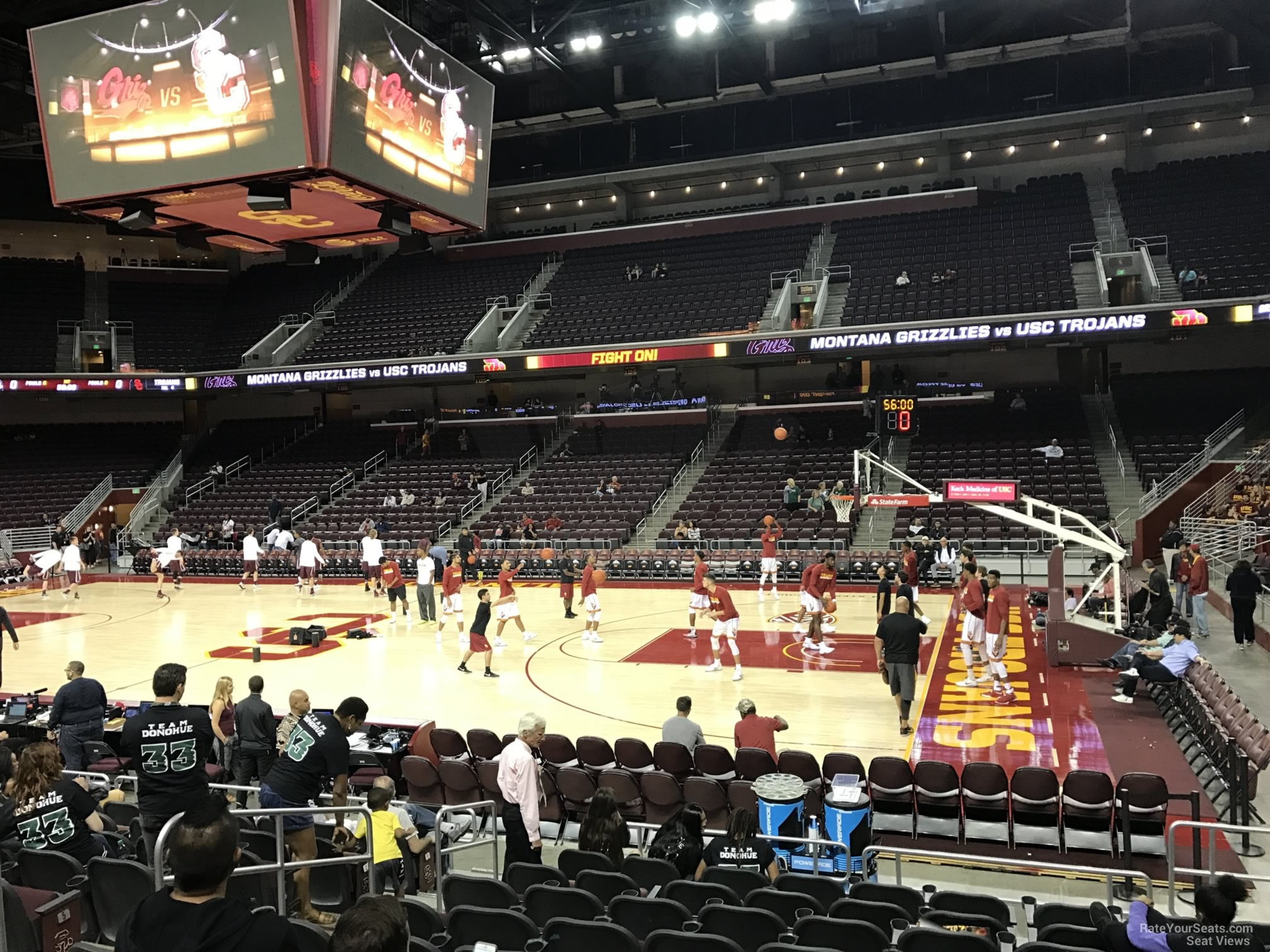 section 118, row 10 seat view  - galen center