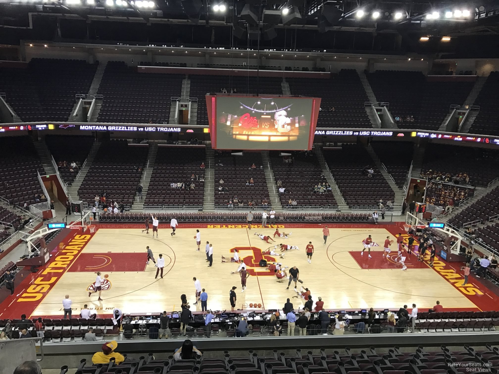 section 218, row 10 seat view  - galen center