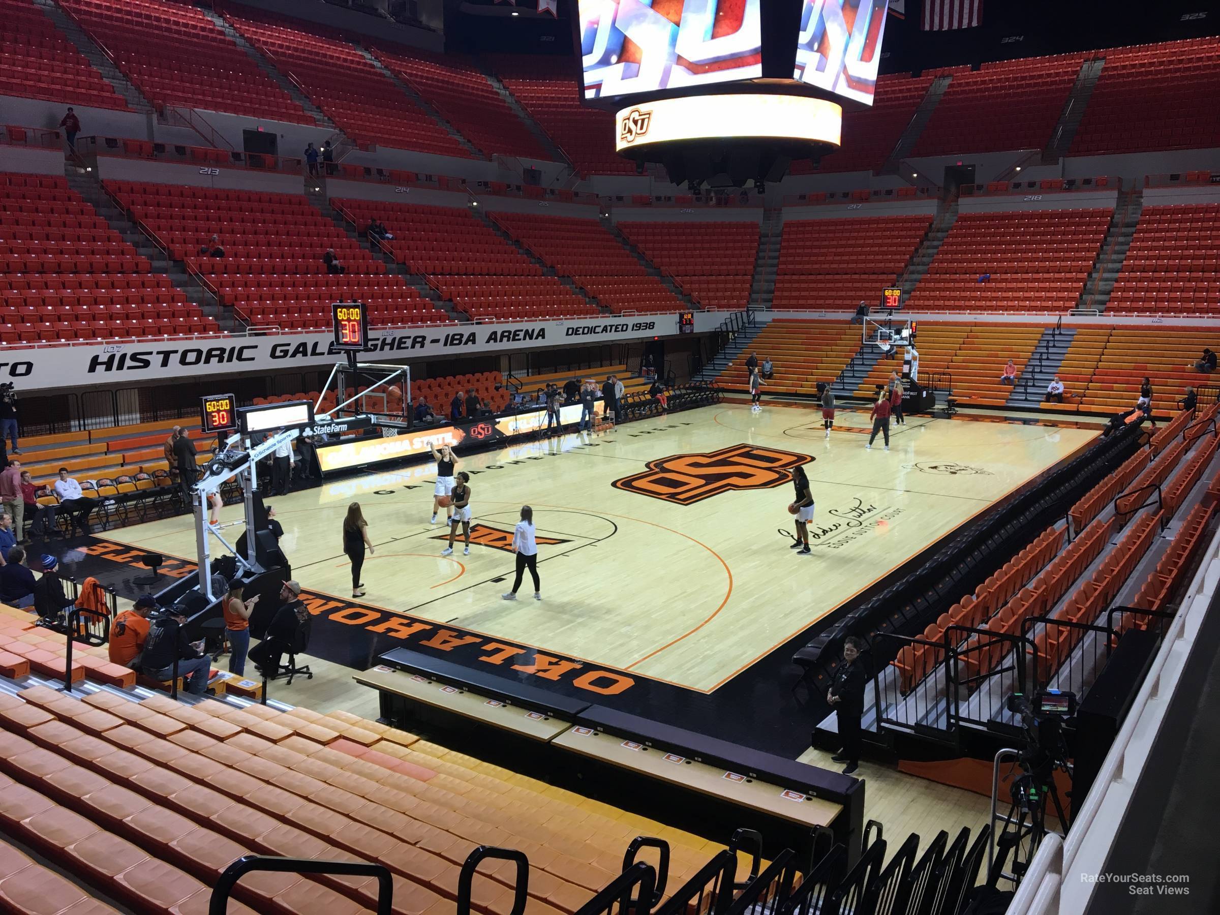 Section 206 at Gallagher-Iba Arena - RateYourSeats.com