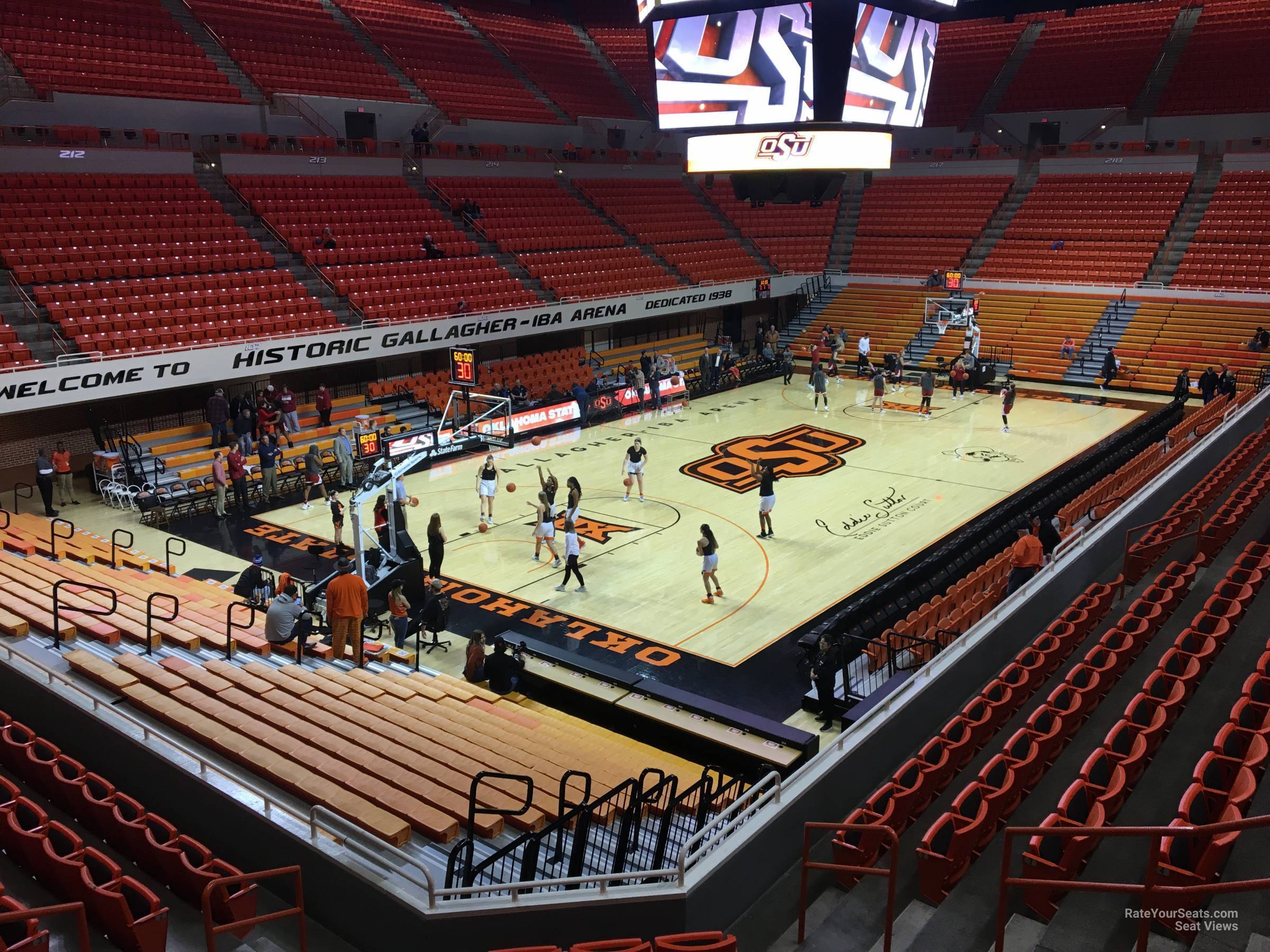 Section 206 at Gallagher-Iba Arena - RateYourSeats.com