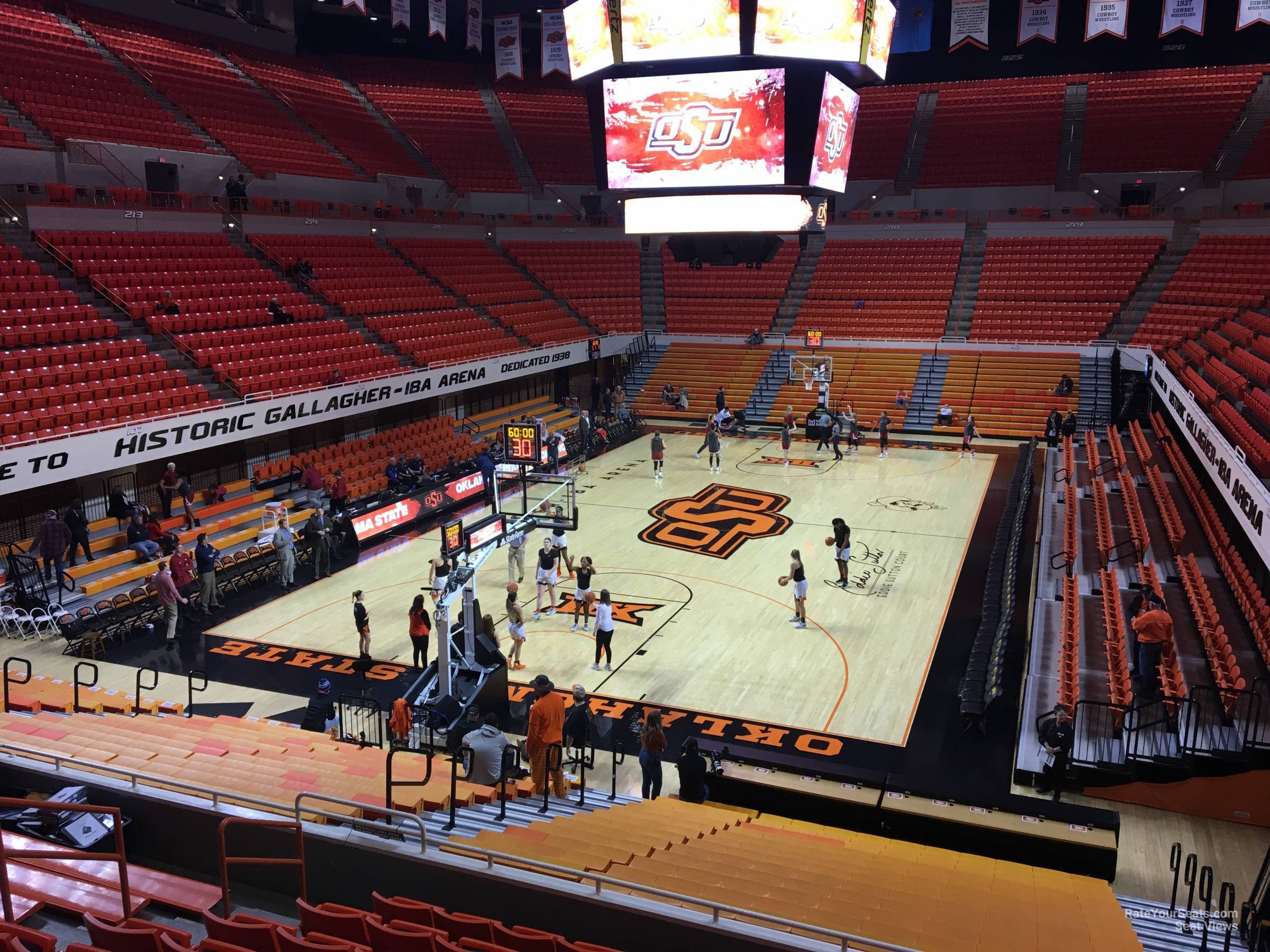 Section 207 at Gallagher-Iba Arena - RateYourSeats.com