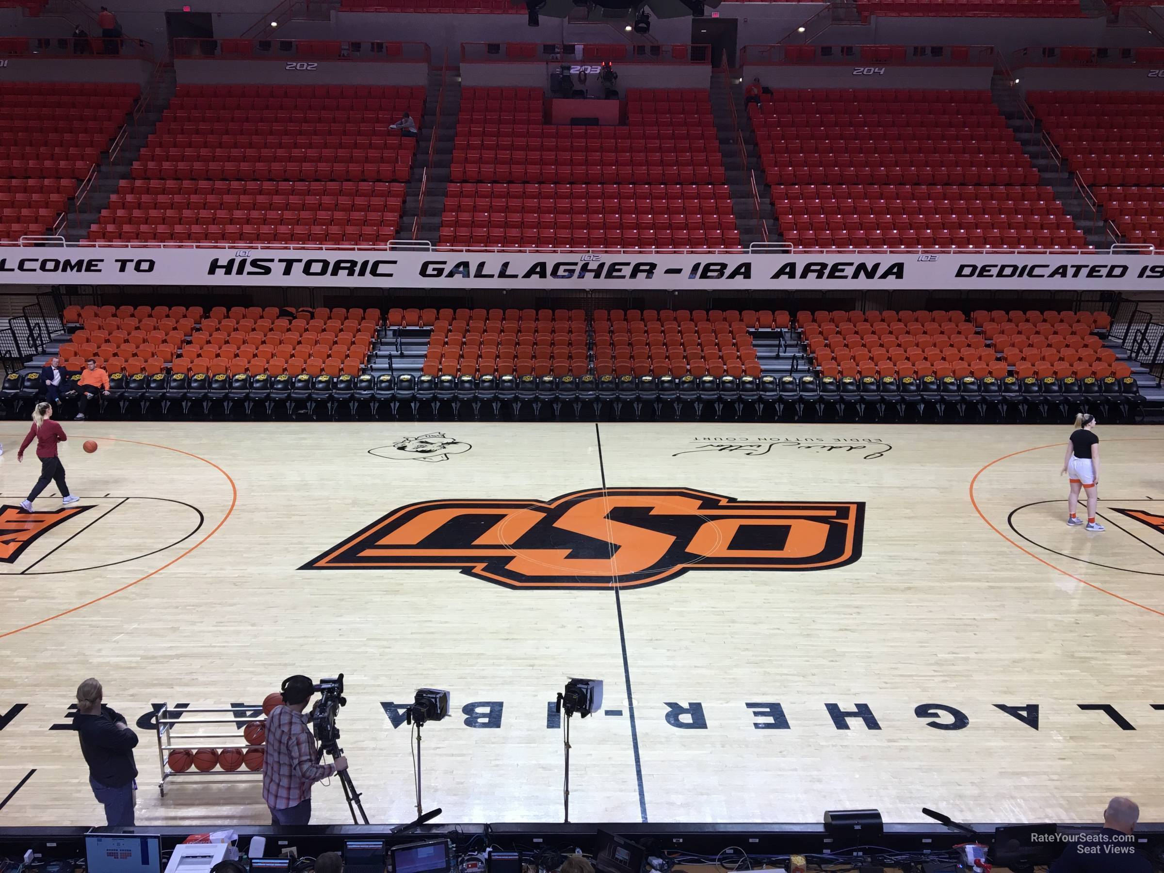 Section 213 at Gallagher-Iba Arena - RateYourSeats.com