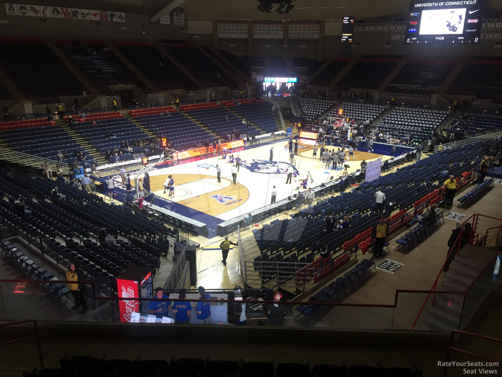 section 5, row 9 seat view  - gampel pavilion