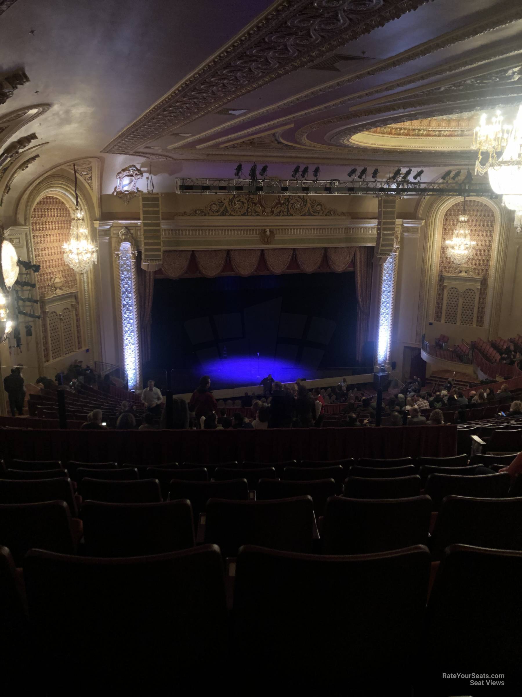 Balcony Left at Genesee Theatre