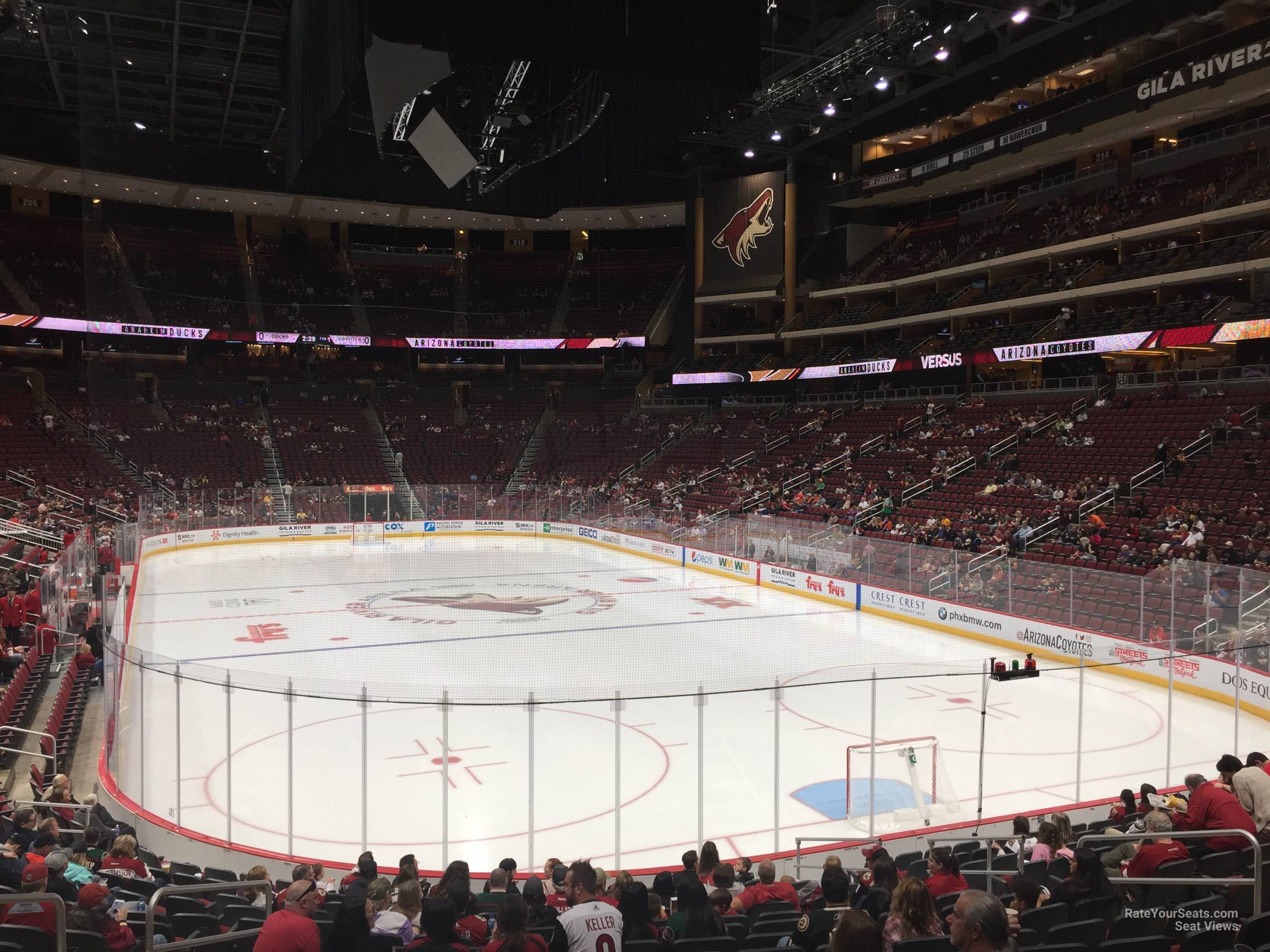 Gila River Arena Seating Chart Hockey