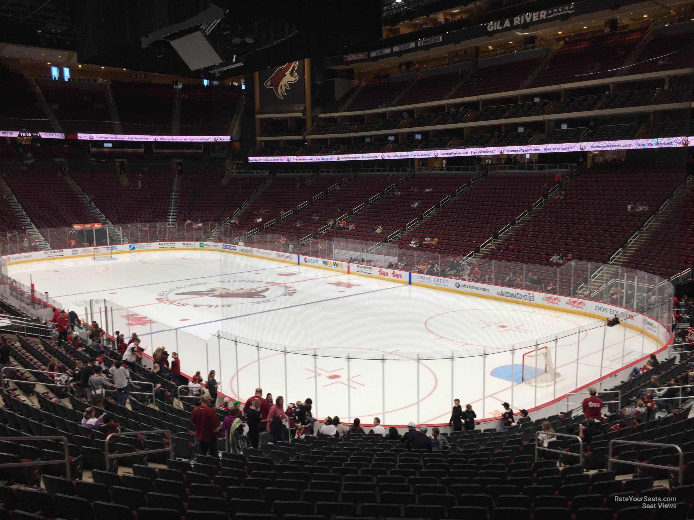 Section 119 At Gila River Arena Arizona Coyotes RateYourSeats
