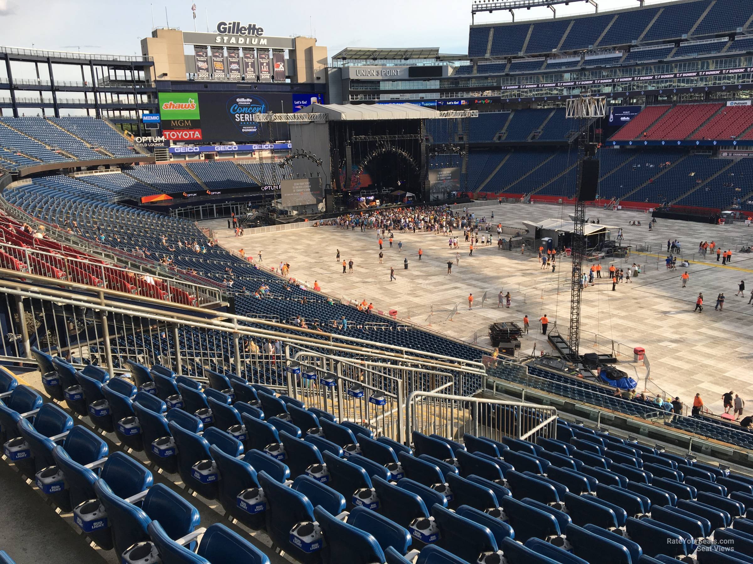 Interactive Seating Chart Gillette Stadium | Elcho Table