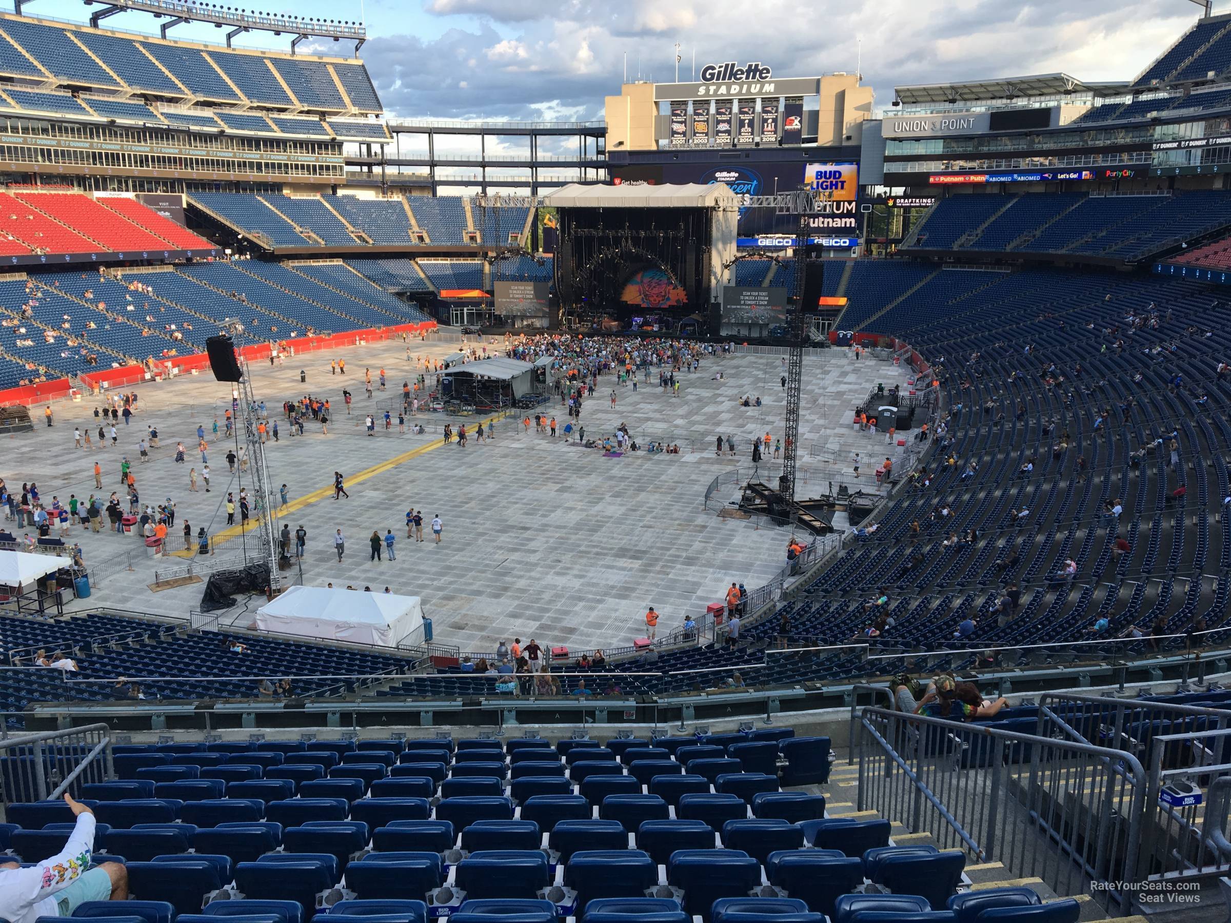 Section 240 at Gillette Stadium - RateYourSeats.com