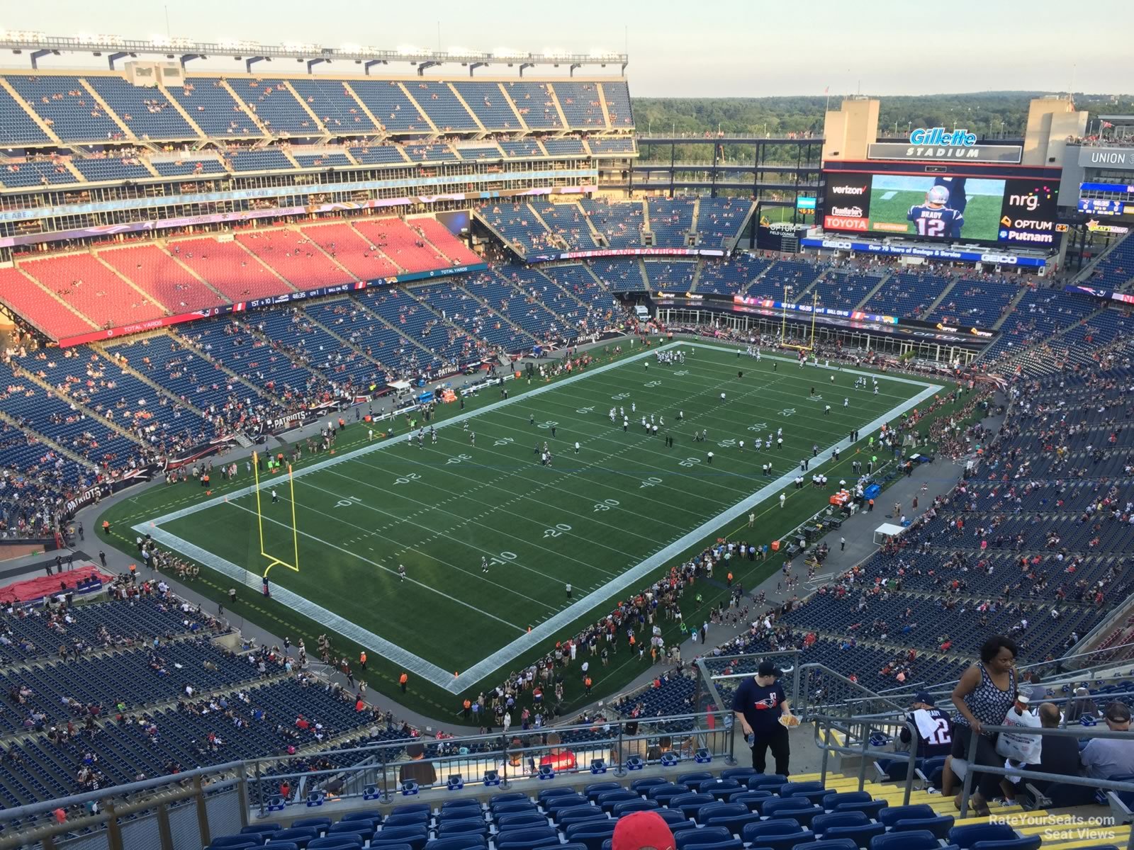 Gillette Stadium Events Seating Chart
