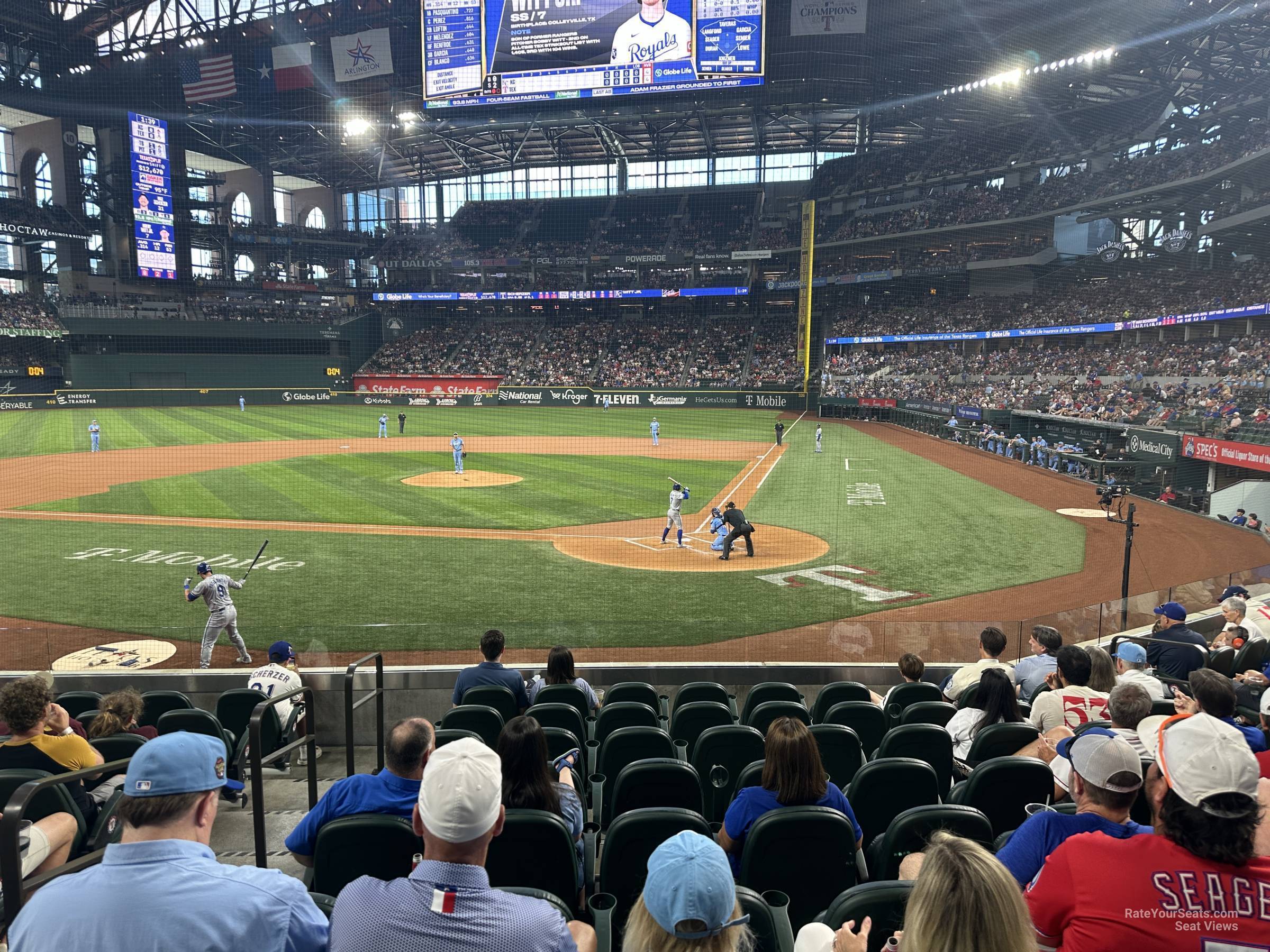 section 12, row 7 seat view  - globe life field