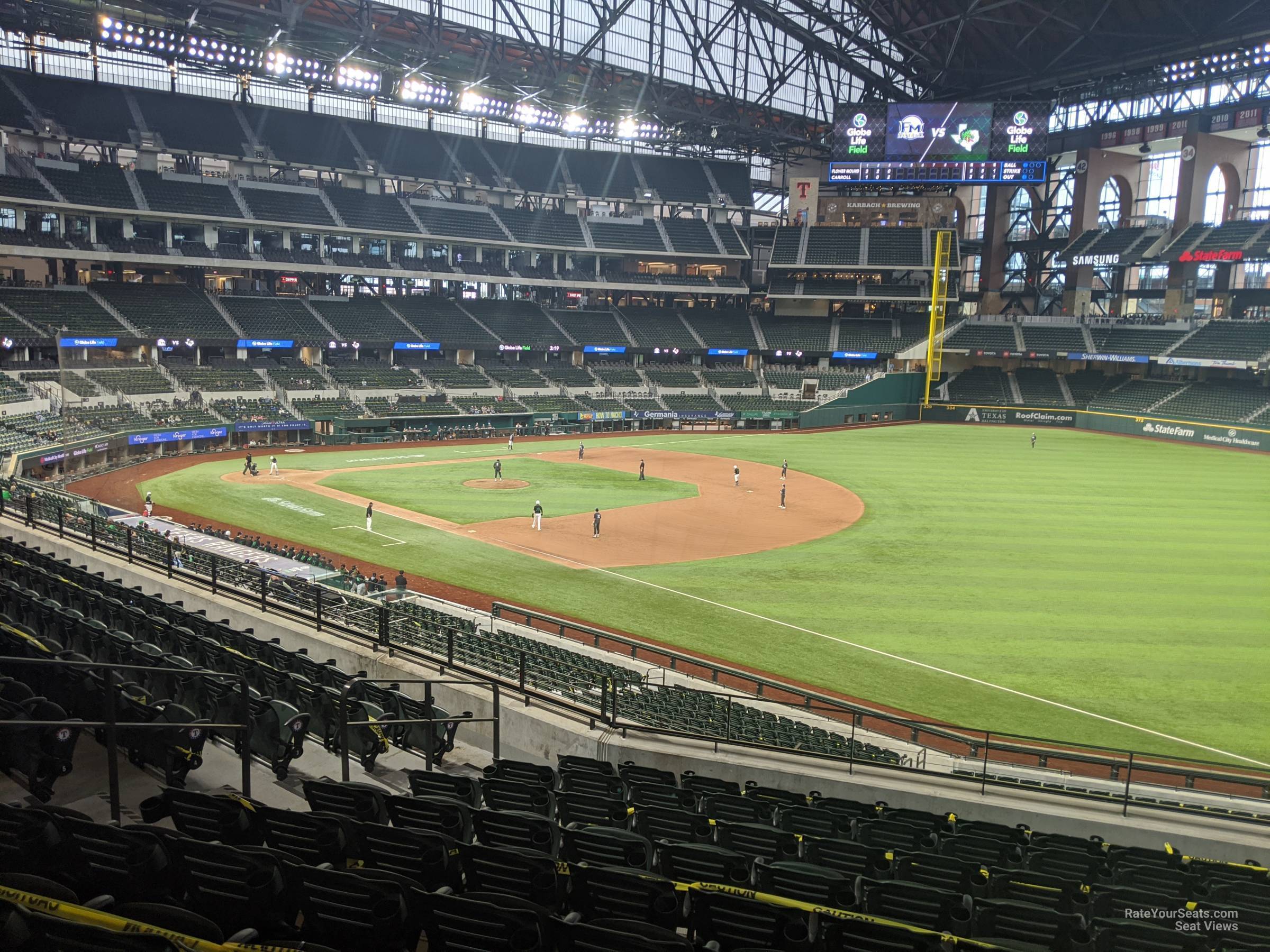 Section 124 at Globe Life Field