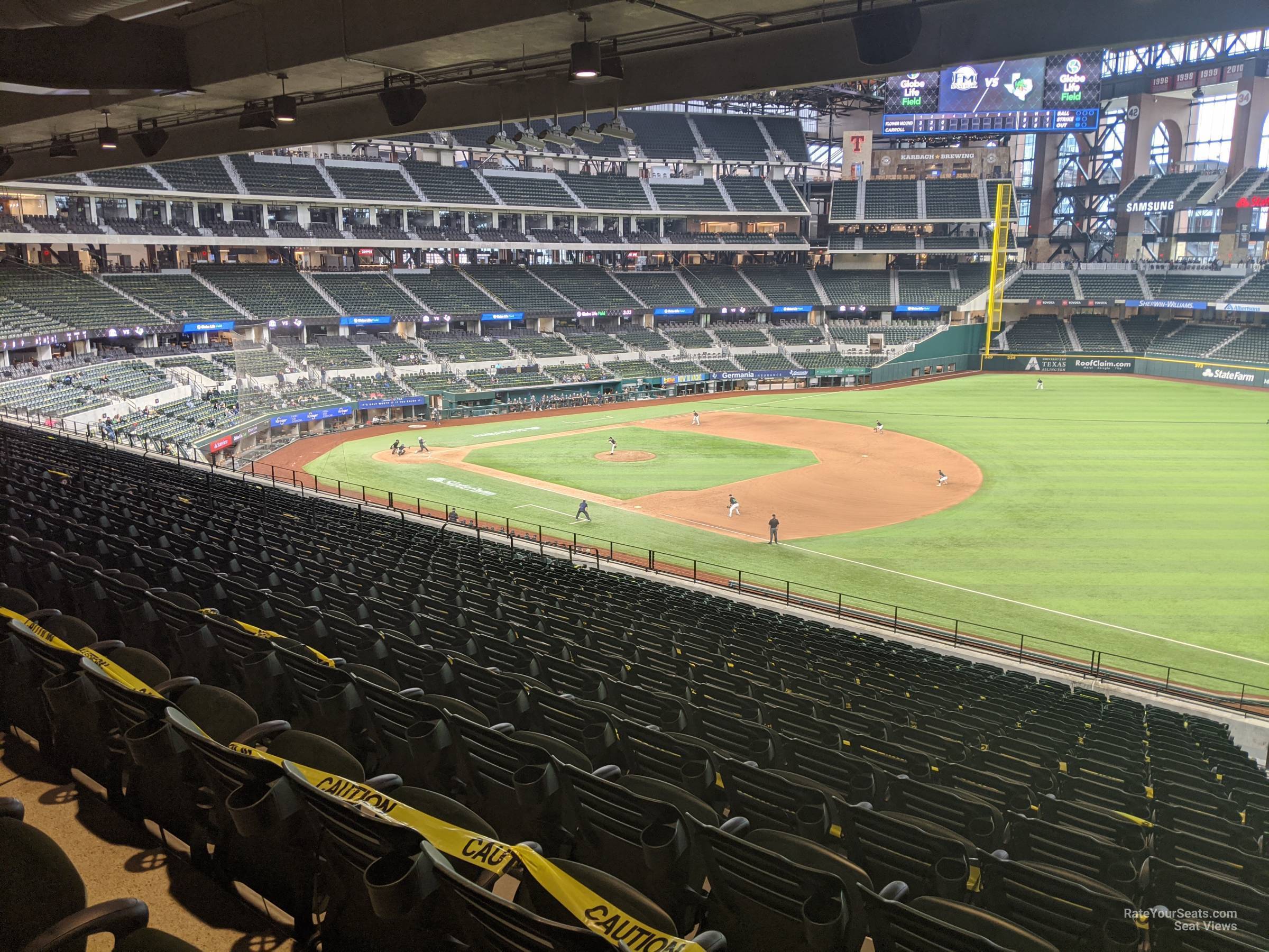 Section 124 at Globe Life Field - RateYourSeats.com