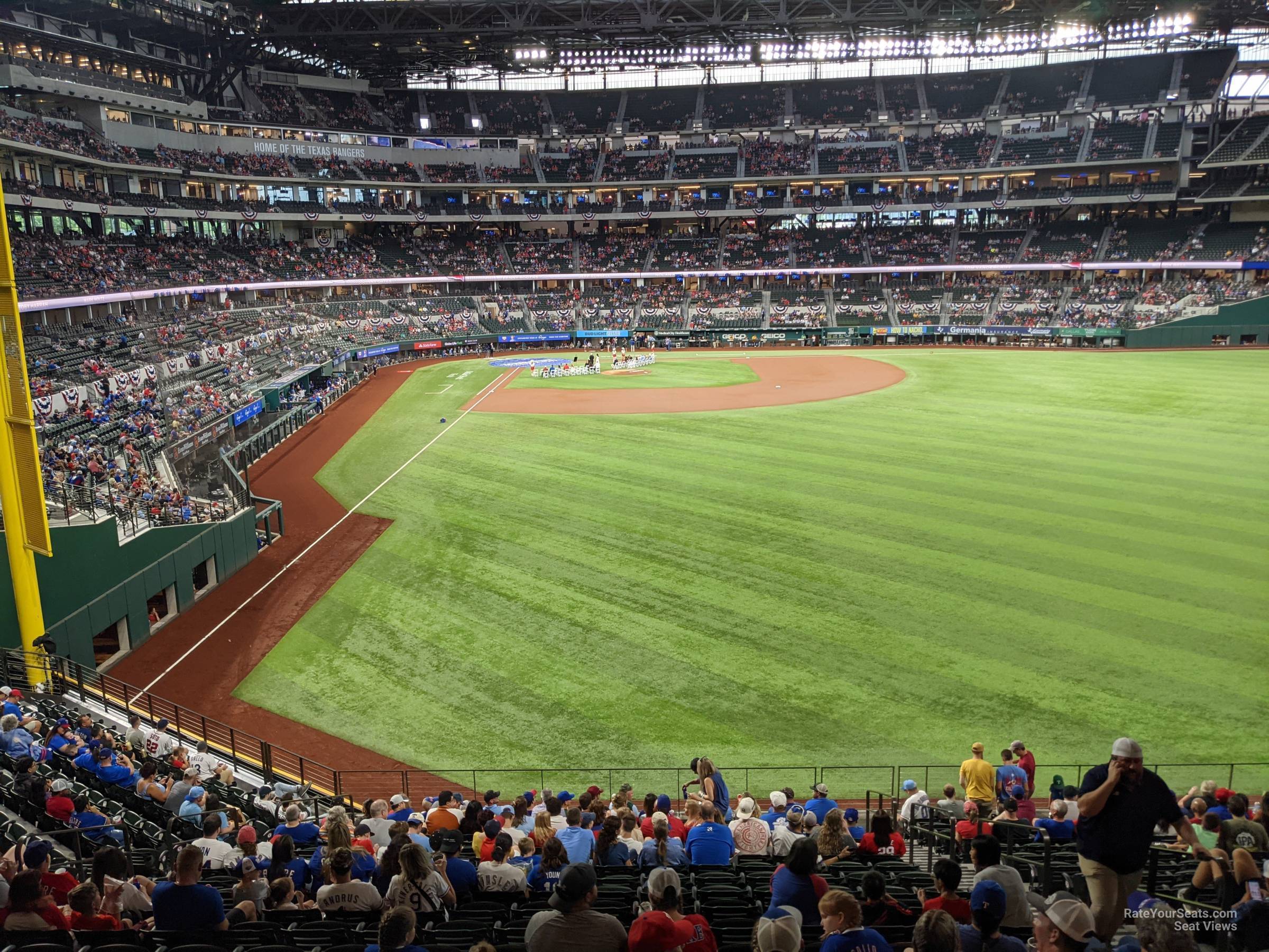 Section 129 at Globe Life Field - RateYourSeats.com