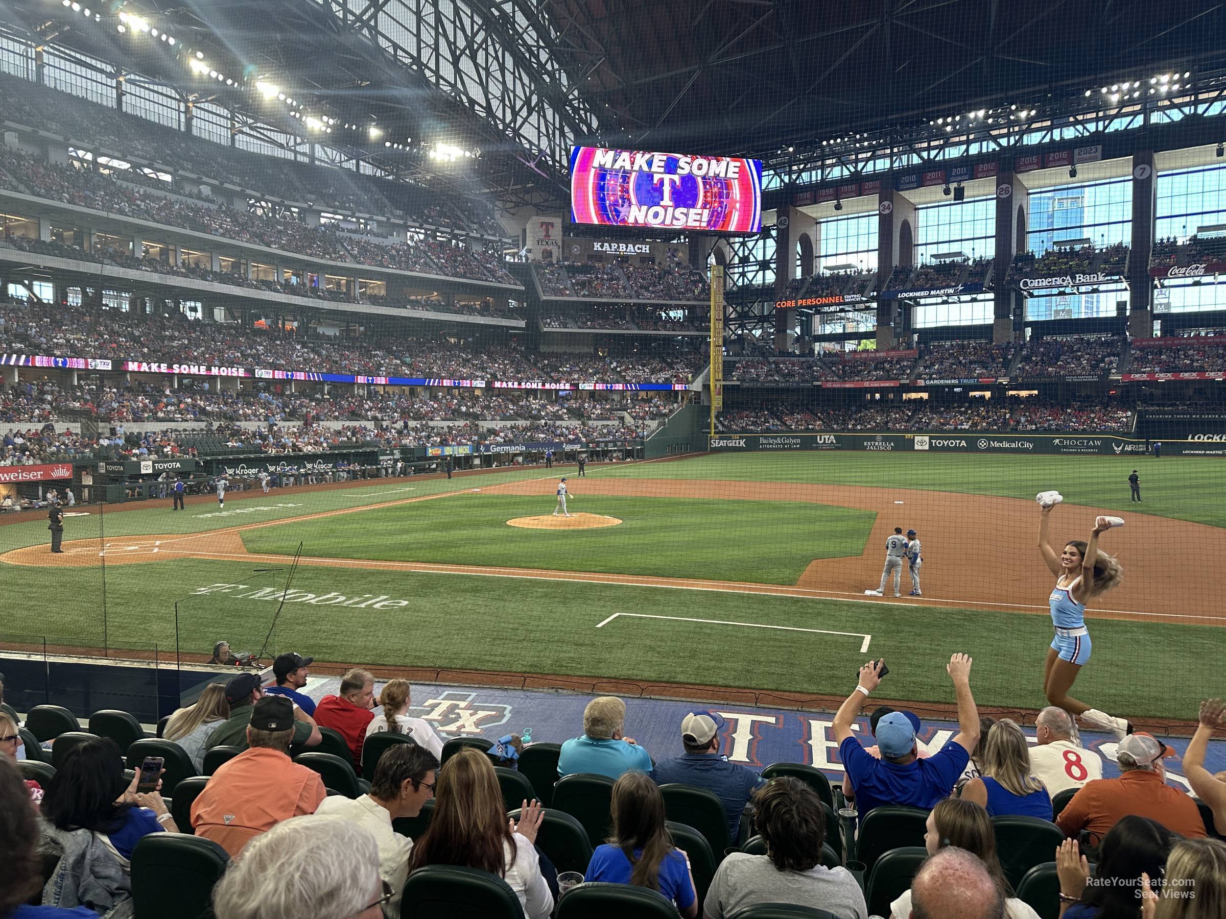 section 19, row 7 seat view  - globe life field