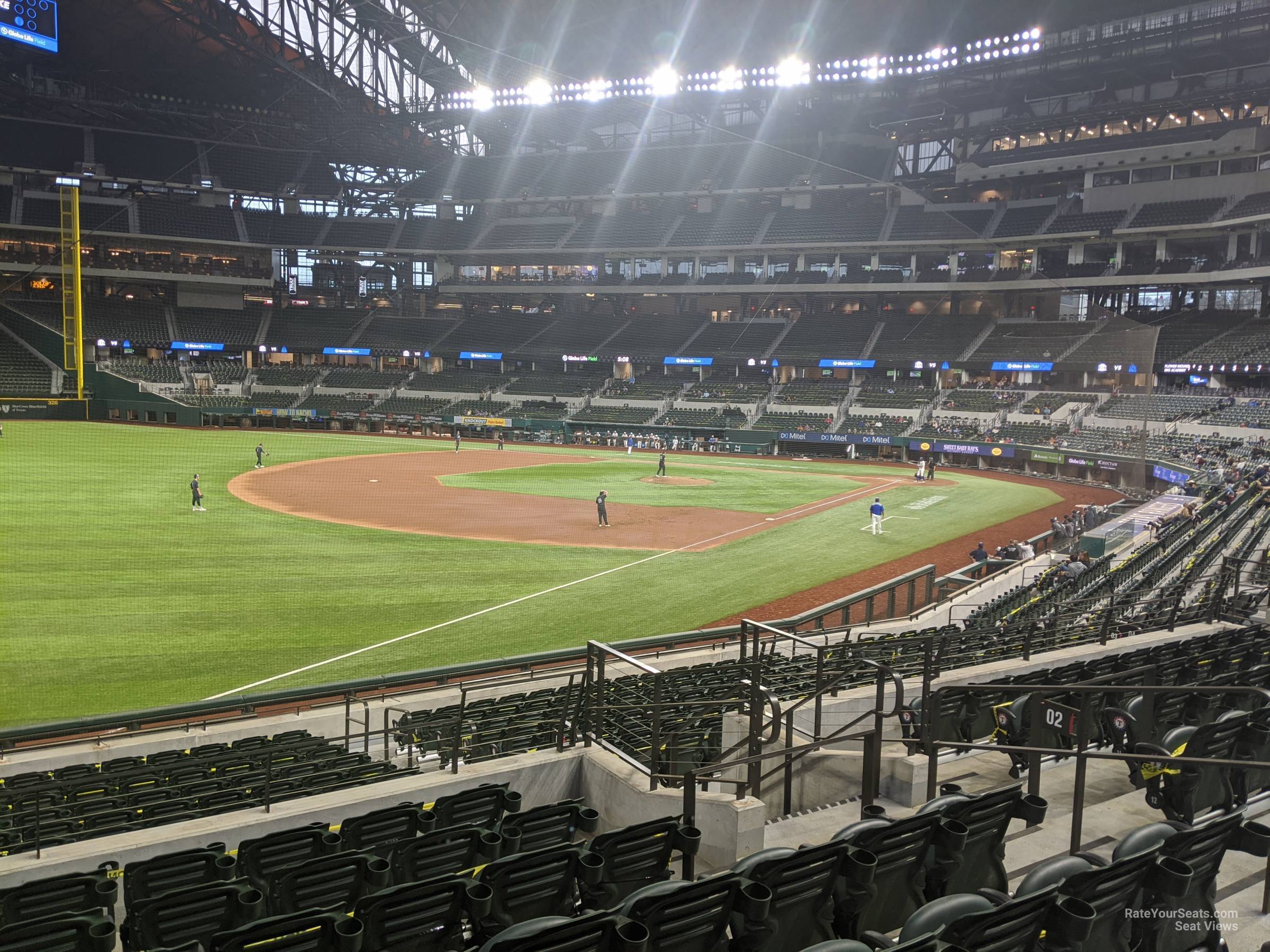 Globe Life Field's shadow boxes, 06/02/2020