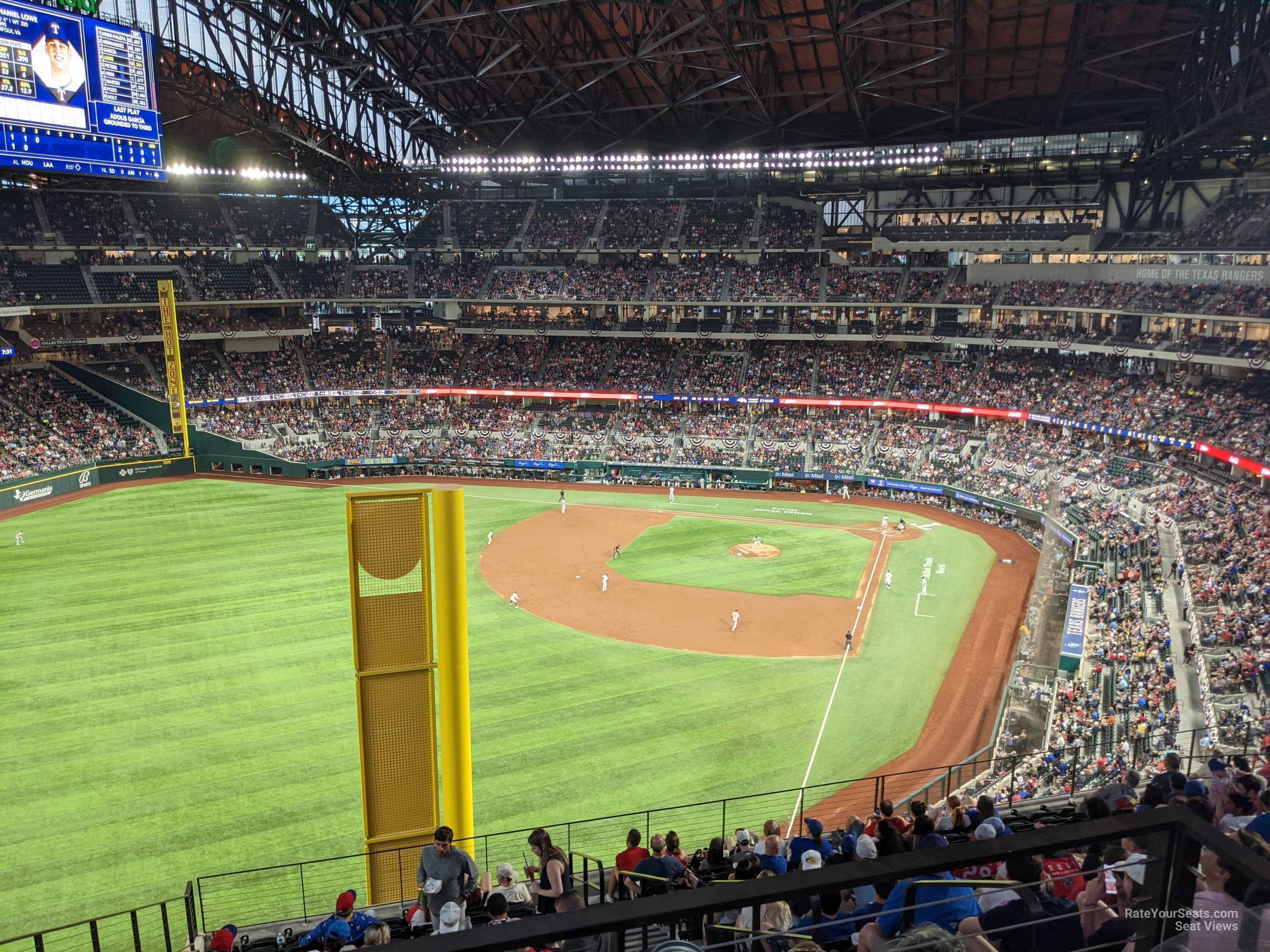 Section 201 at Globe Life Field 