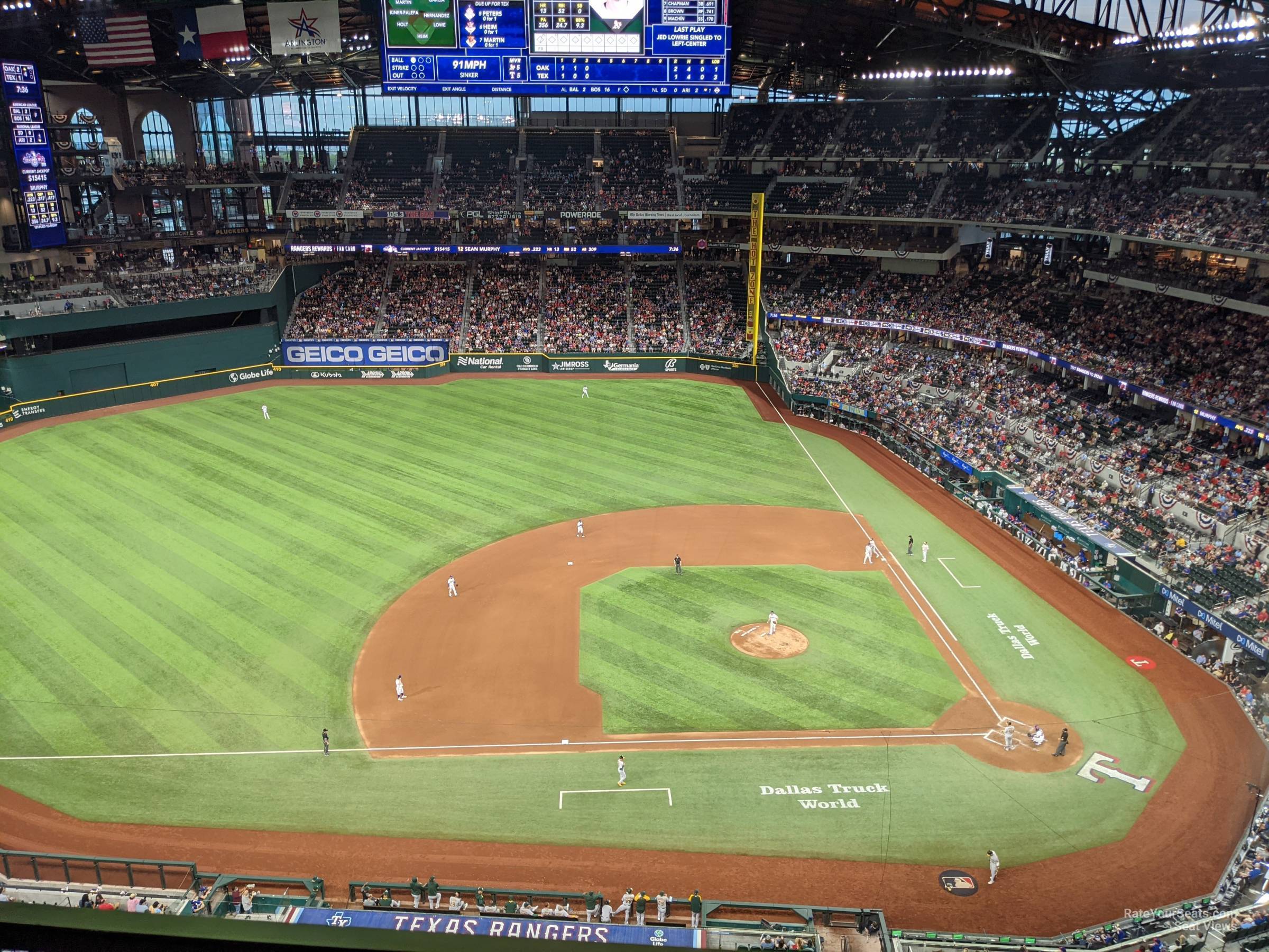 Section 307 at Globe Life Field 