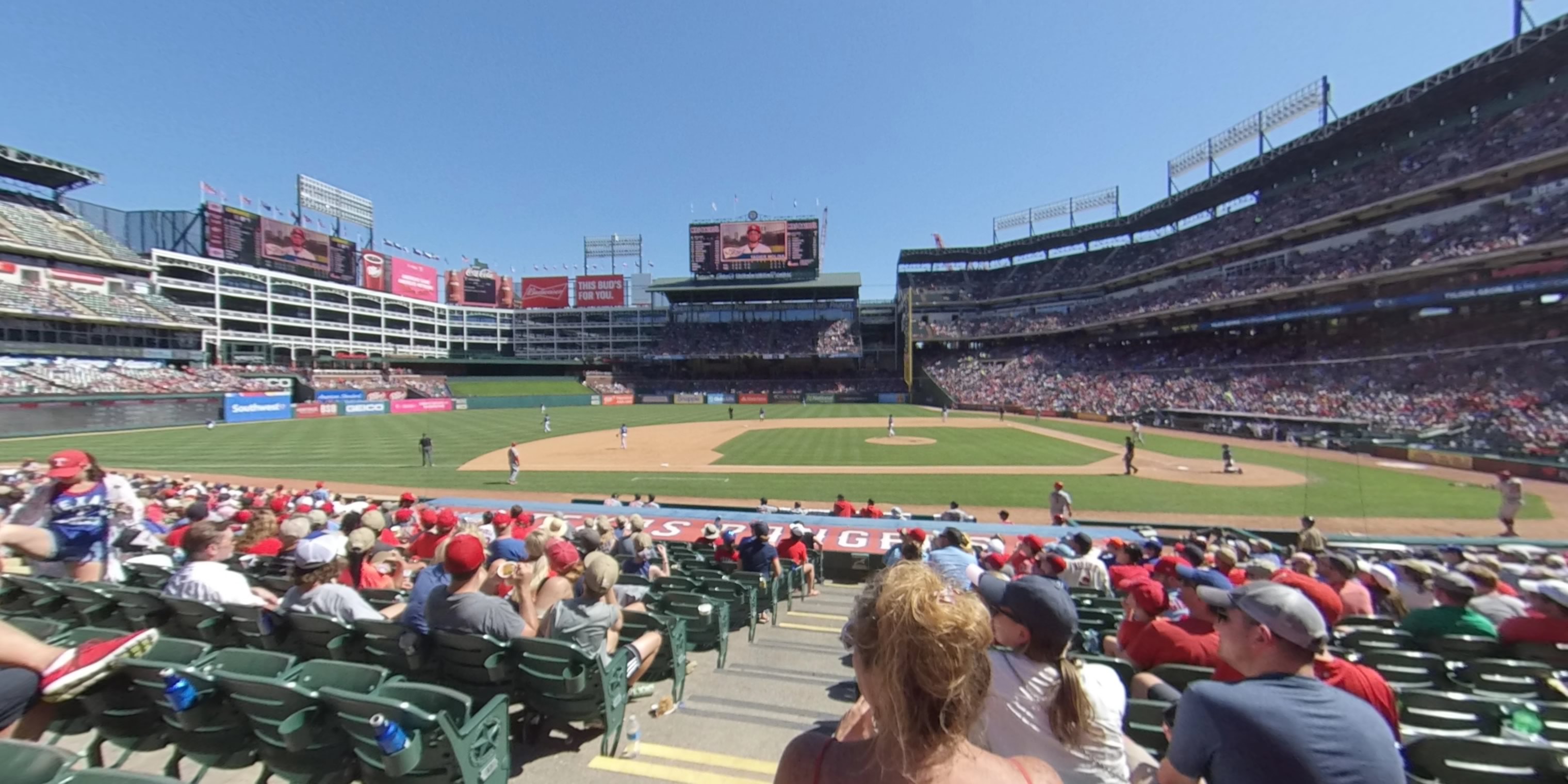 Globe Life Park Seating Chart Image