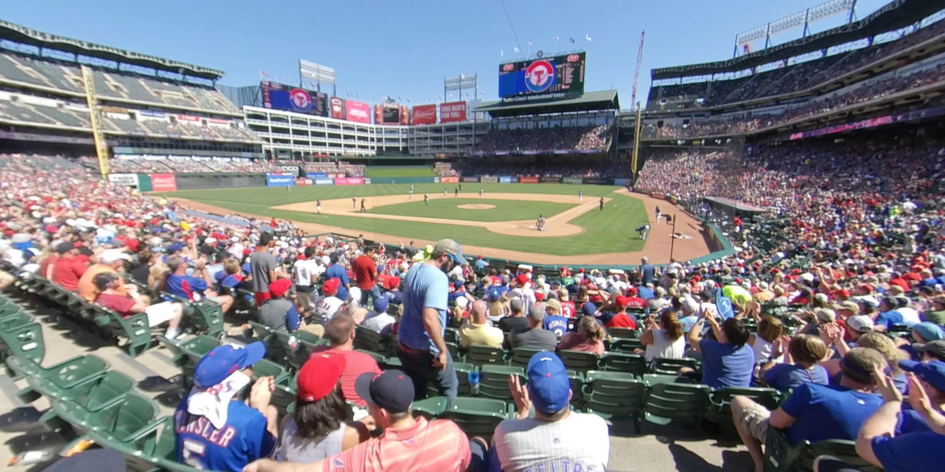 Globe Life Park Interactive Seating Chart Elcho Table
