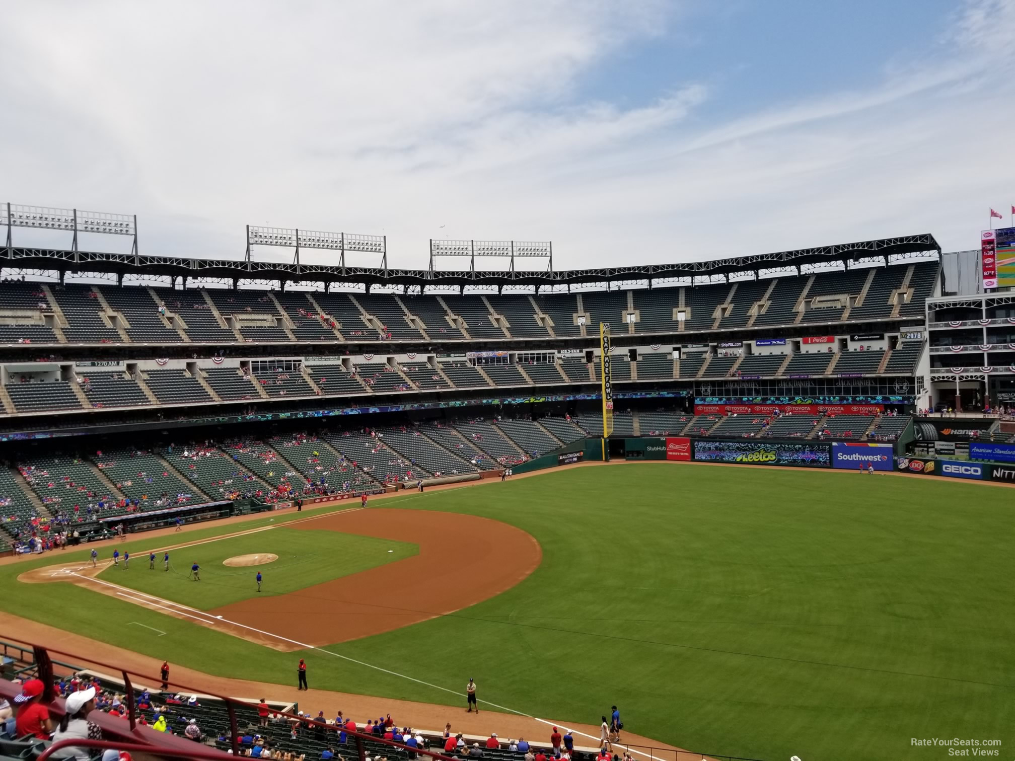 Globe Life Park Section 239 - RateYourSeats.com