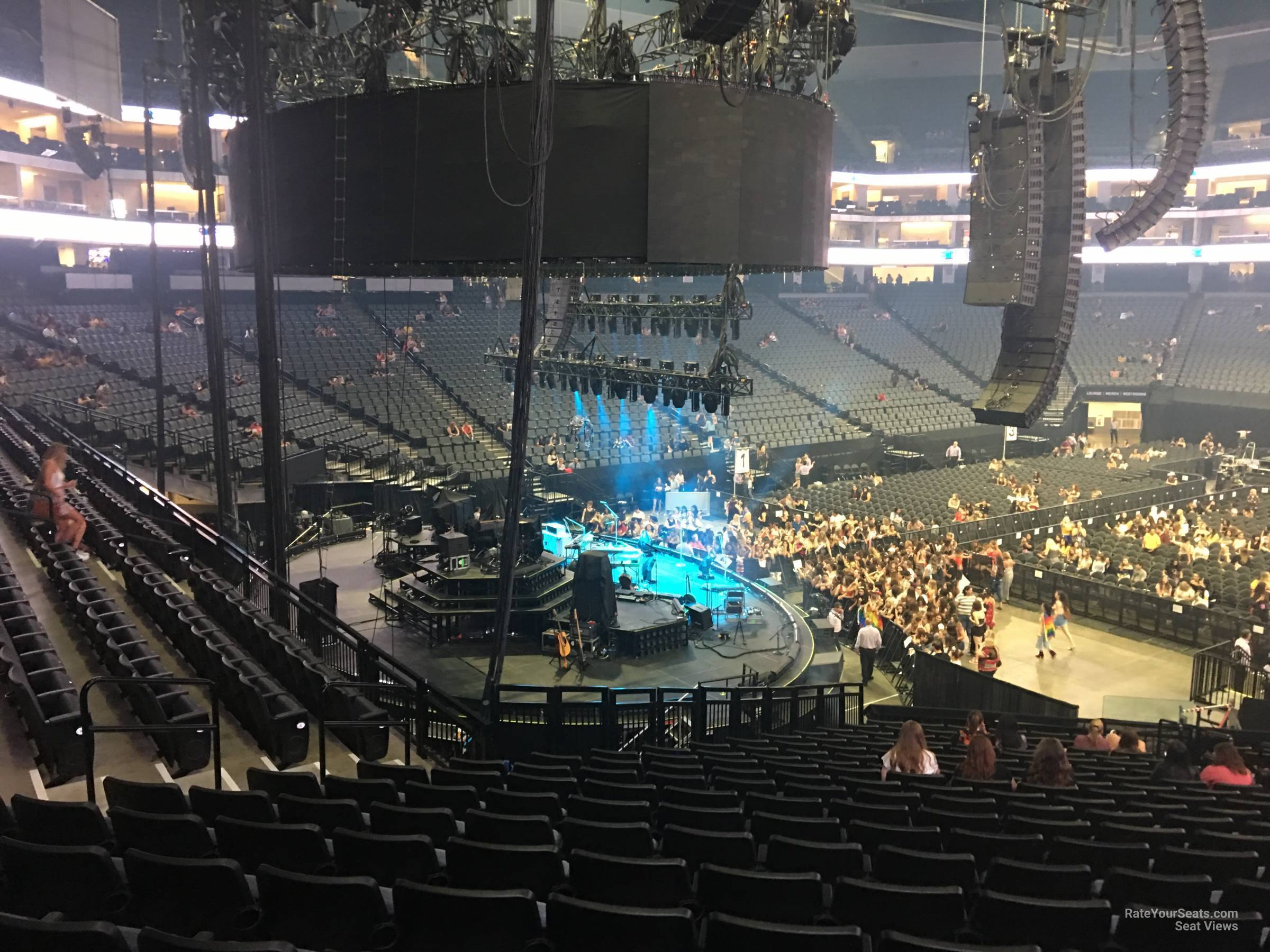 Golden 1 Center Section 124 Concert Seating - RateYourSeats.com
