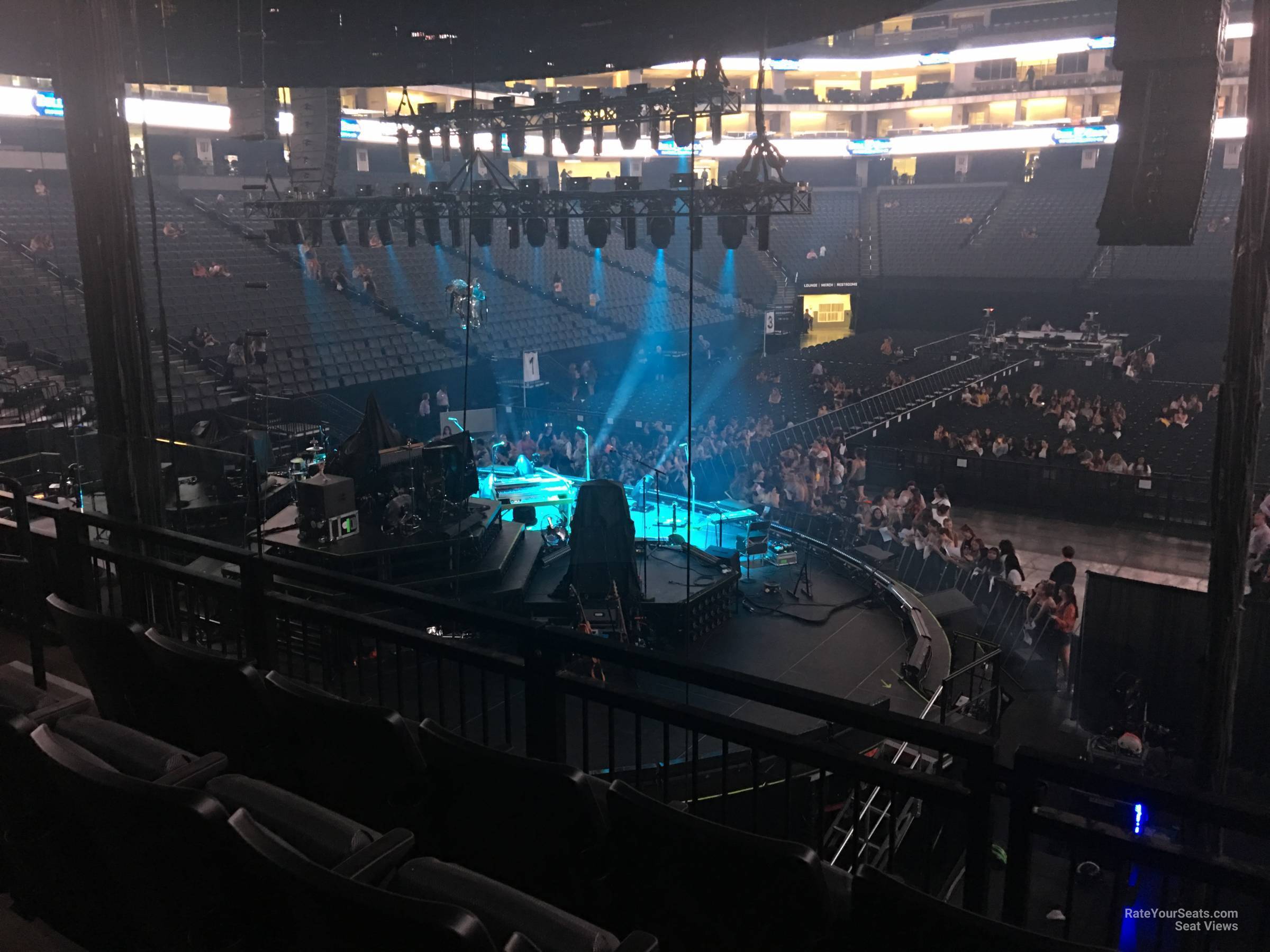 Section 125 at Golden 1 Center for Concerts