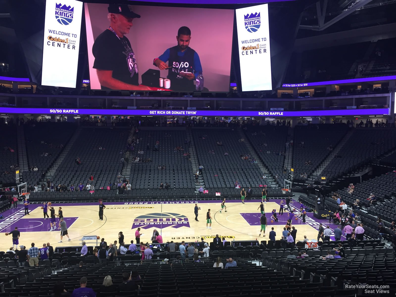 Golden 1 Center Section 107 - Sacramento Kings - RateYourSeats.com