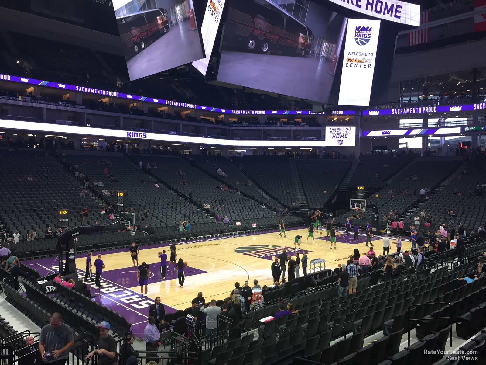 Section 110 at Golden 1 Center 