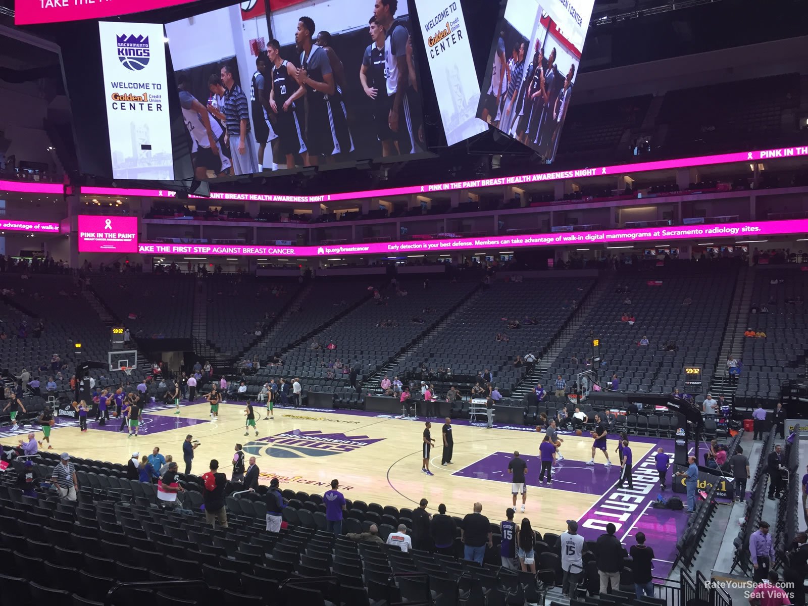 Golden 1 Center Section 118 - Sacramento Kings - RateYourSeats.com