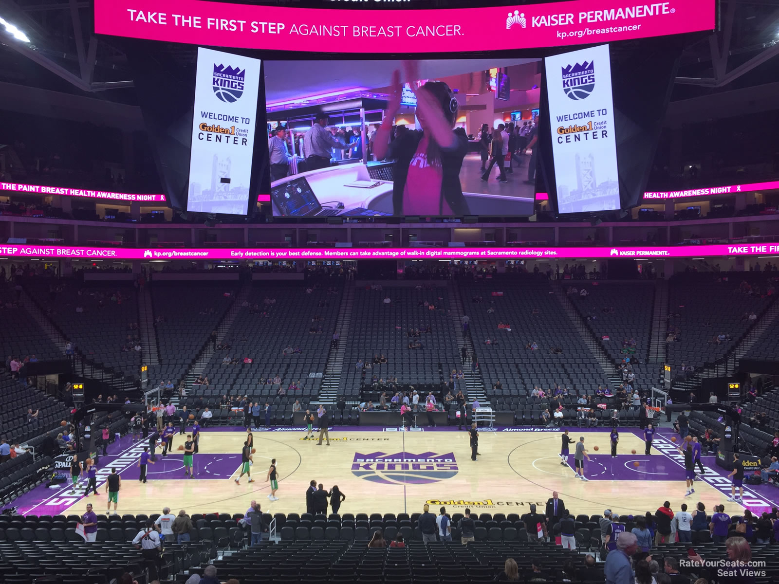 Golden 1 Center Section 120 - Sacramento Kings - Rateyourseats.com