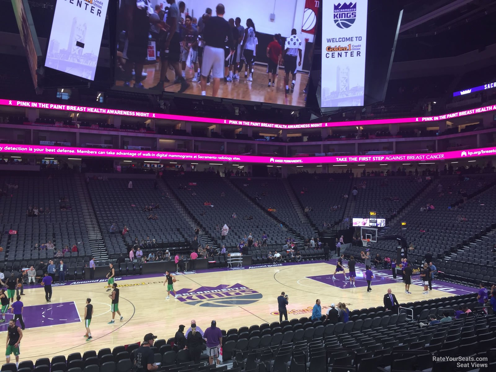 Golden 1 Center Section 121 - Sacramento Kings - RateYourSeats.com