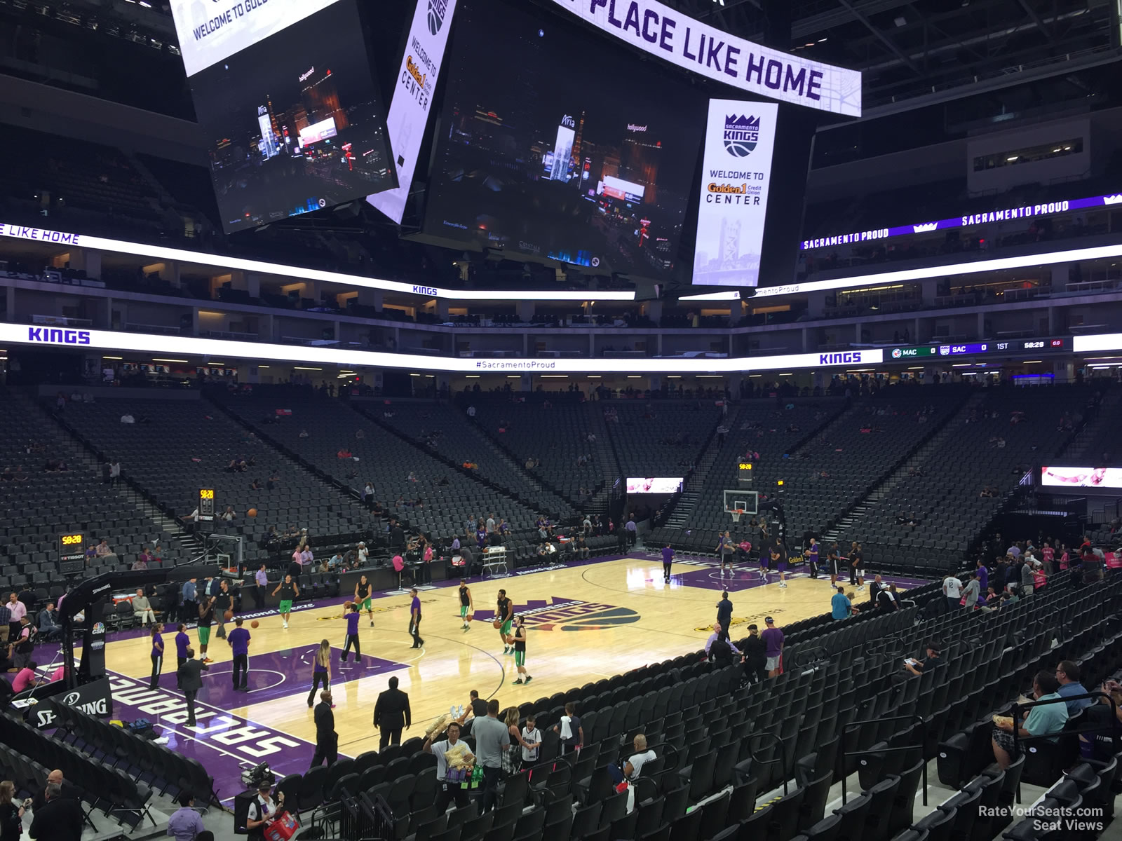 Golden 1 Center Section 123 - Sacramento Kings - RateYourSeats.com