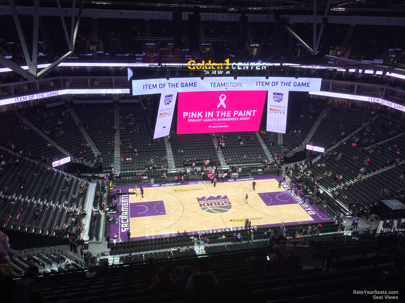 Section 202 at Golden 1 Center 