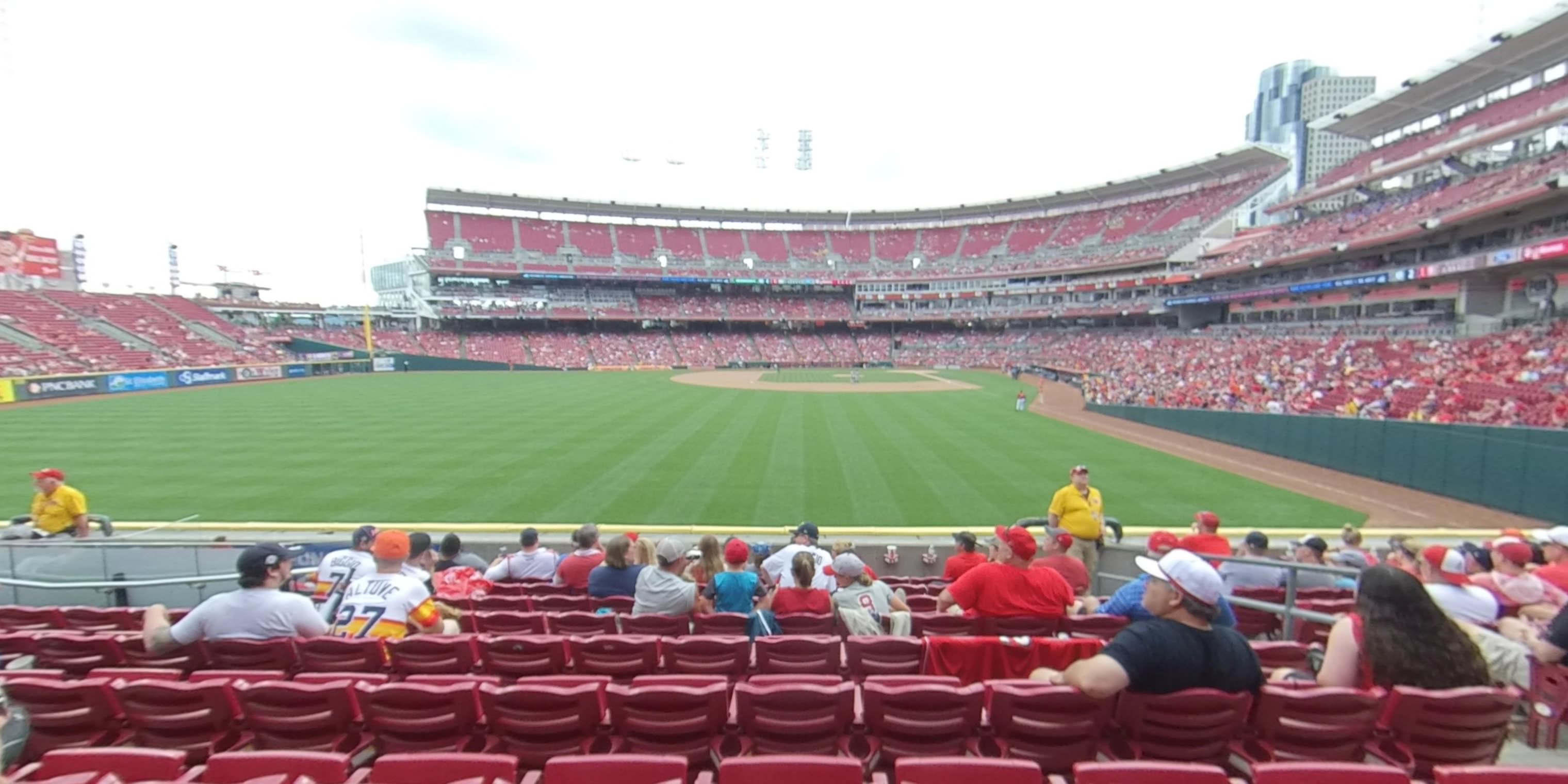 section 104 panoramic seat view  for baseball - great american ball park