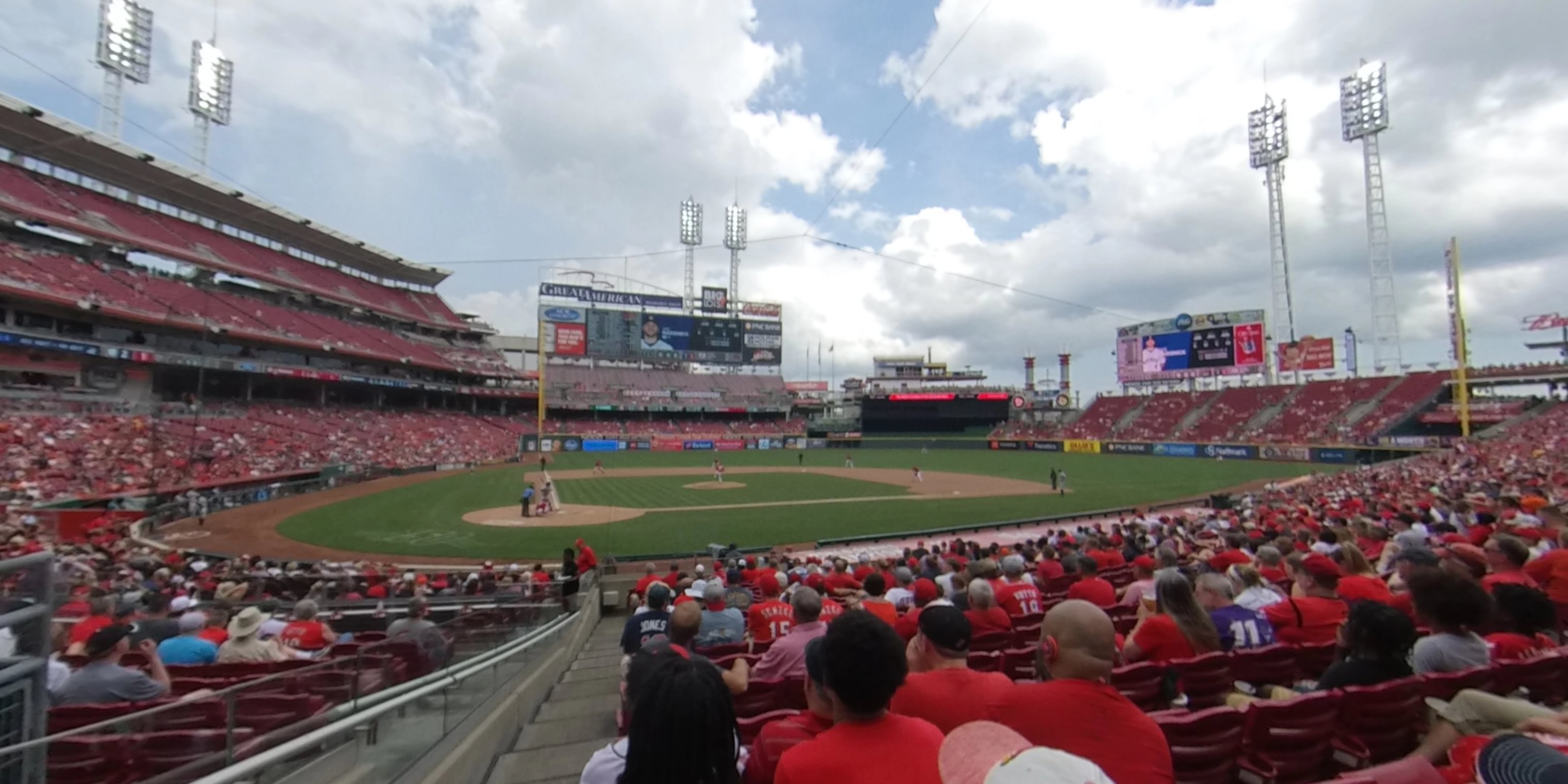 Great American Ballpark Detailed Seating Chart