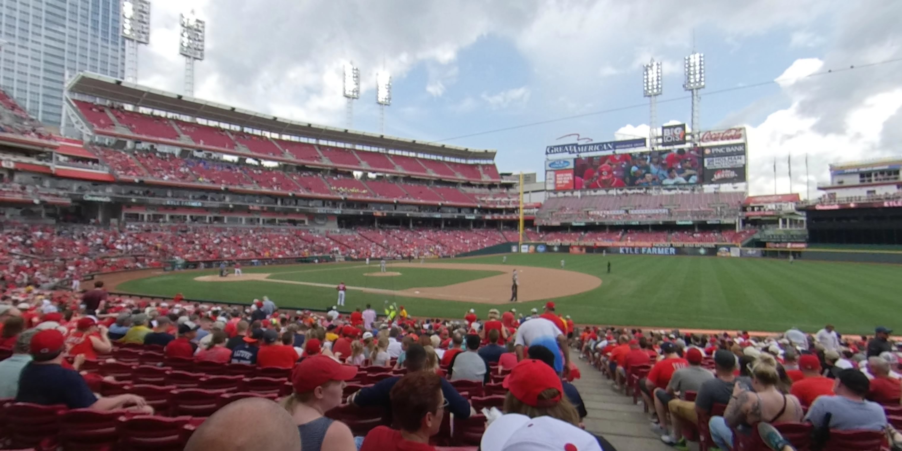 Shaded Seats at Great American Ball Park - Reds Tickets in Shade