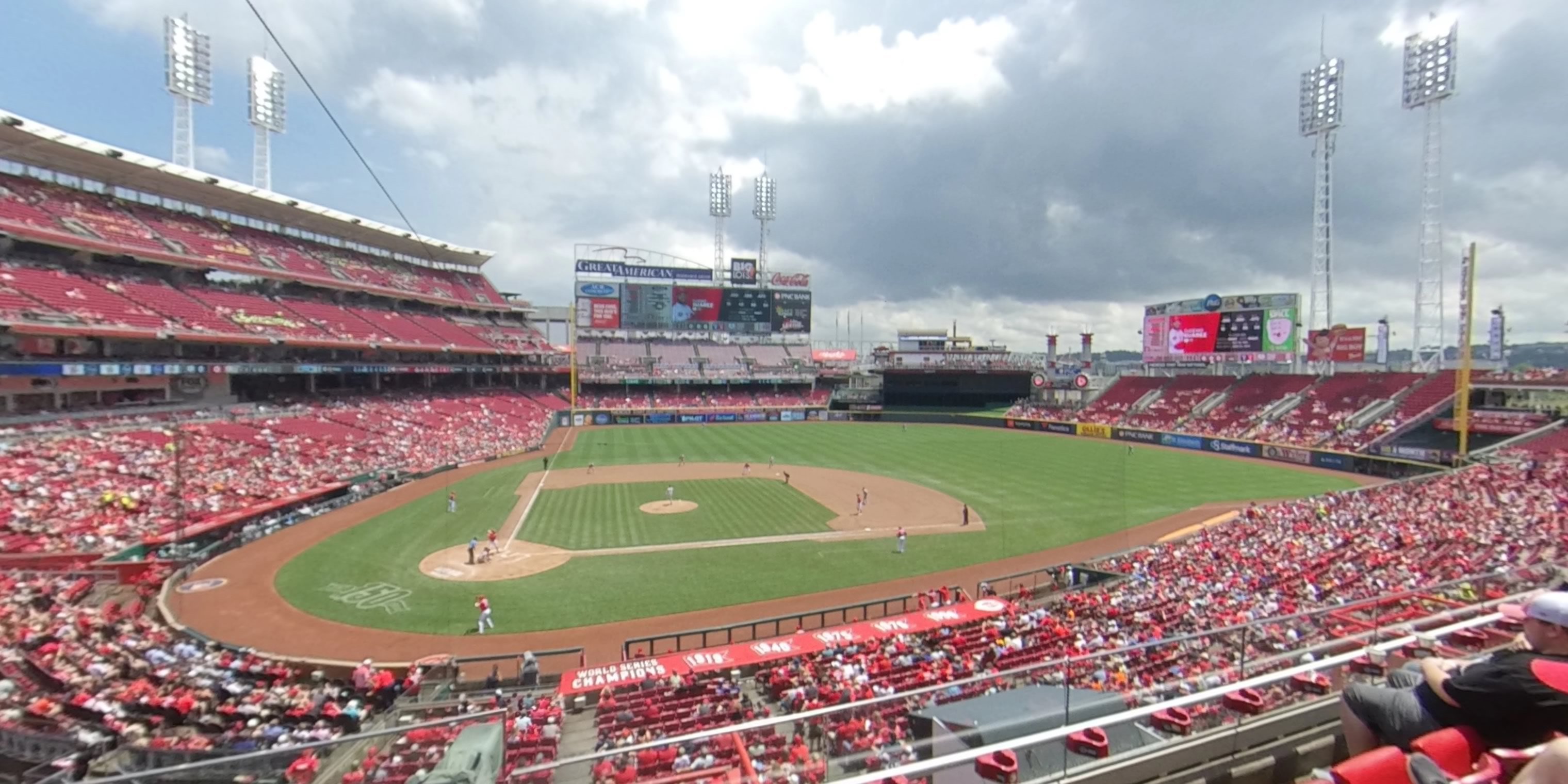 Section 228 at Great American Ball Park 