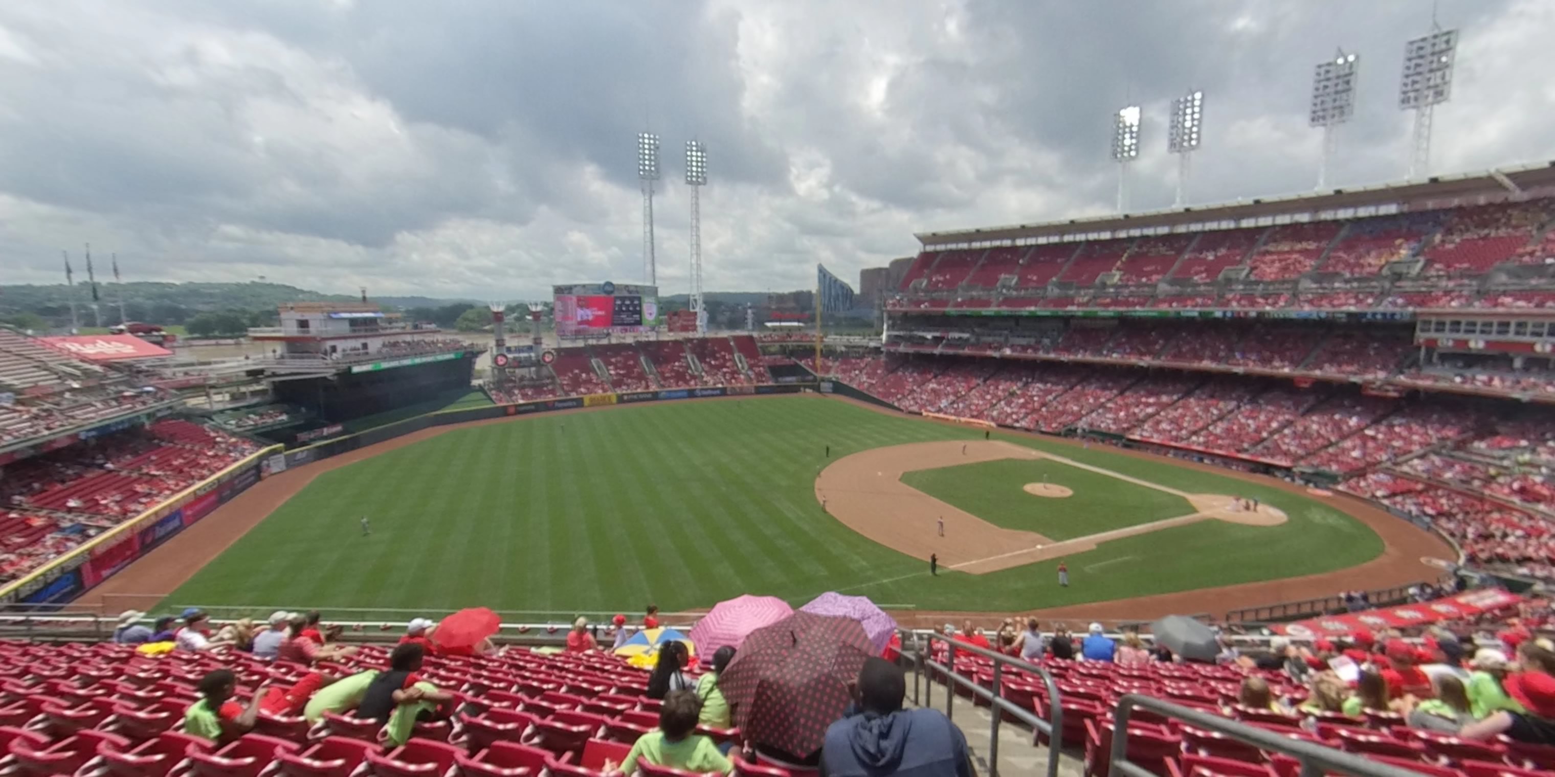 Section 414 at Great American Ball Park 