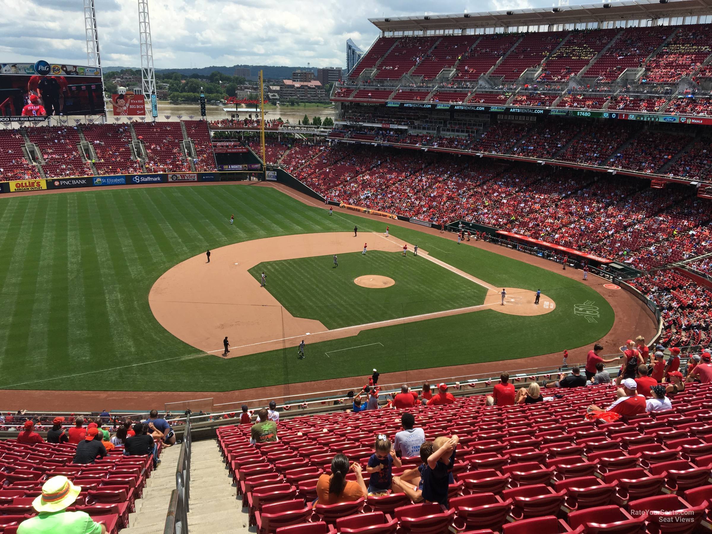 Great American Ball Park Seating Chart & Game Information