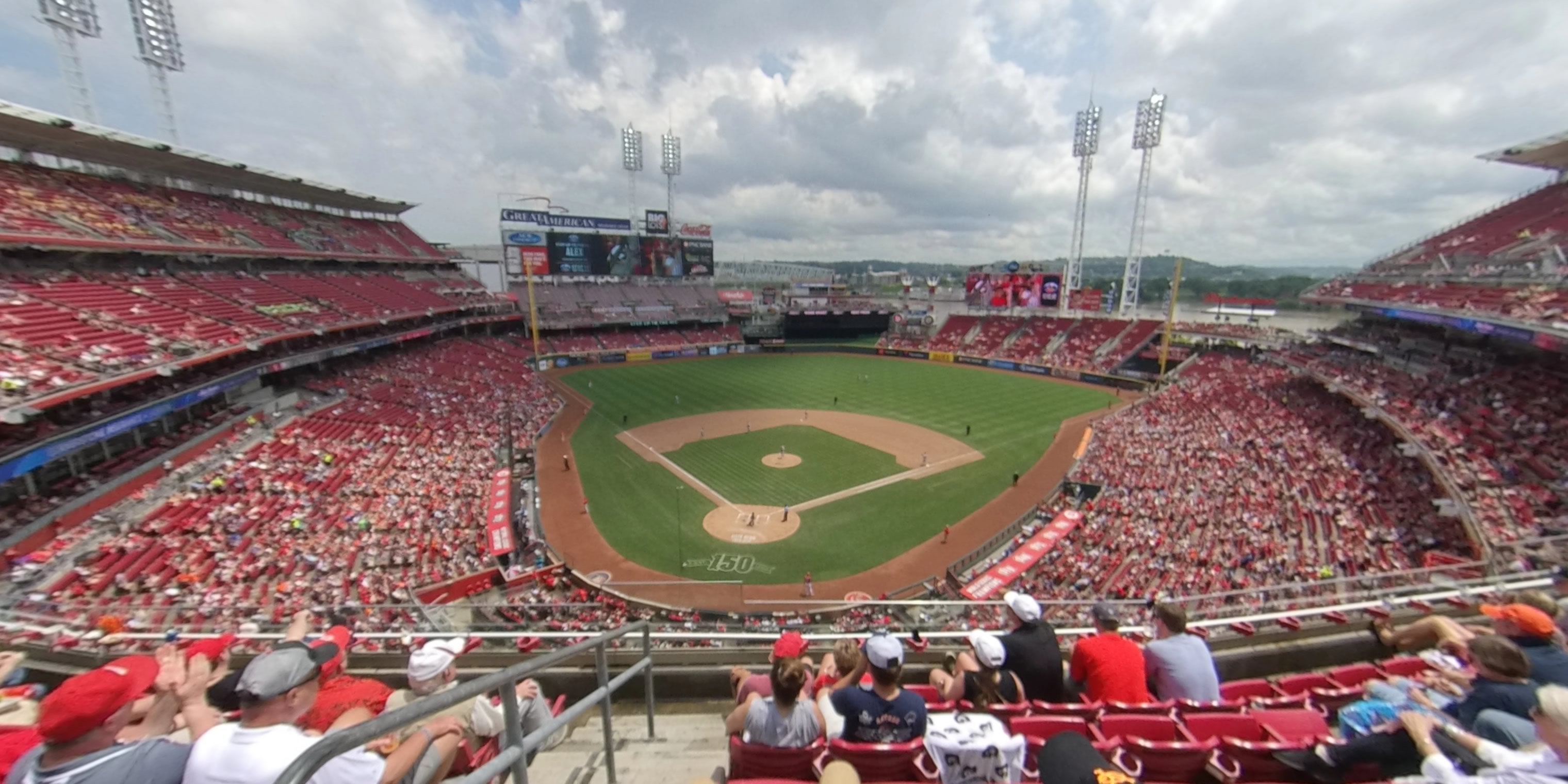 Section 424 at Great American Ball Park 