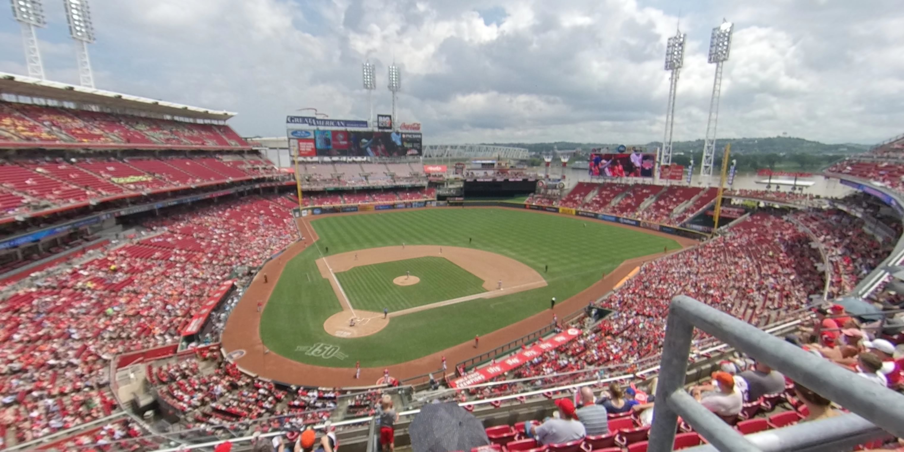section 426 panoramic seat view  for baseball - great american ball park