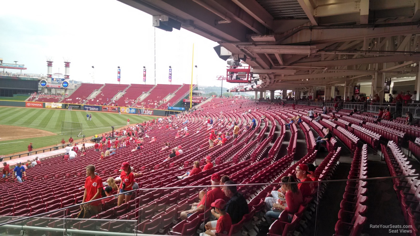 Shaded and Covered Seating at Great American Ball Park - RateYourSeats.com