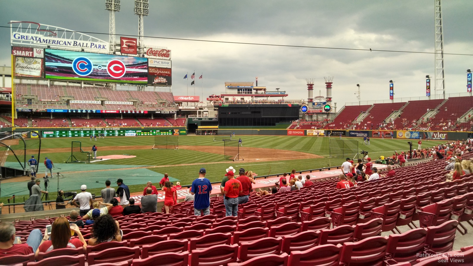 Section 227 at Great American Ball Park 