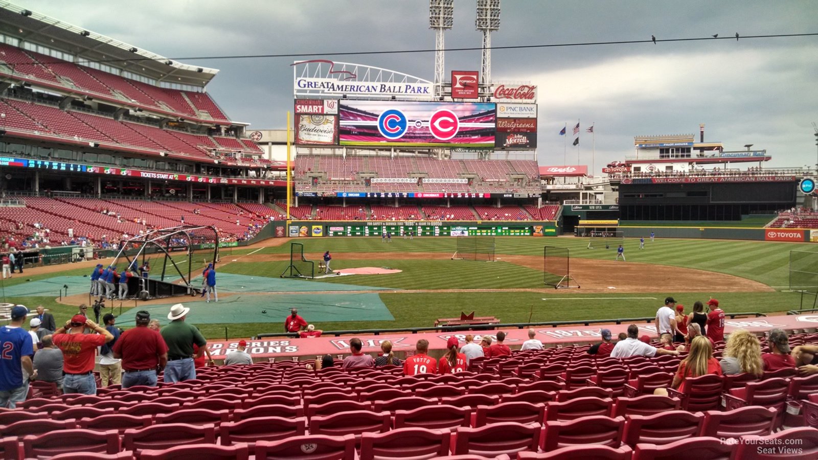 Reds Great American Ballpark Seating Chart